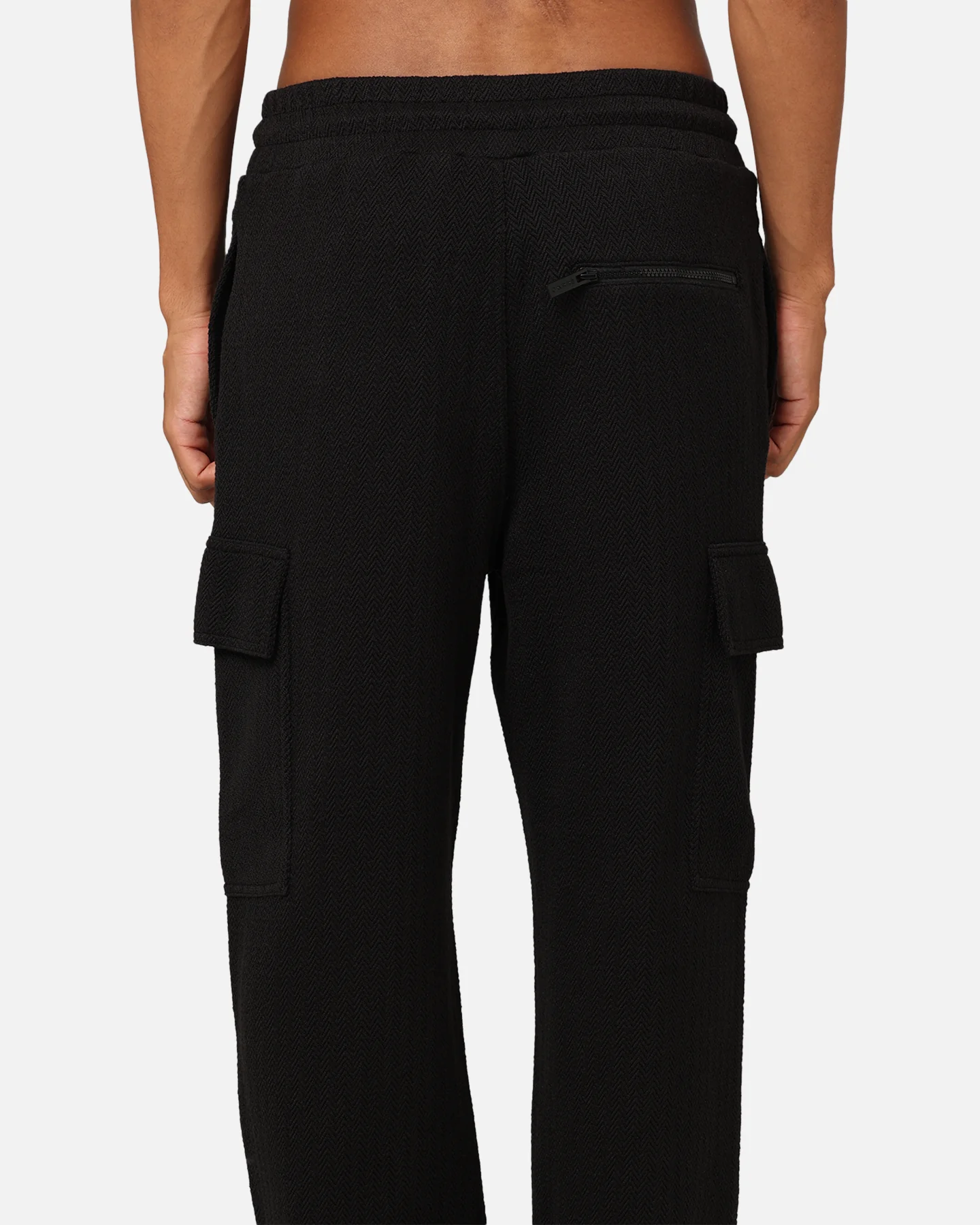 Carre Grain Superior Cargo Jogger Black - Image 9