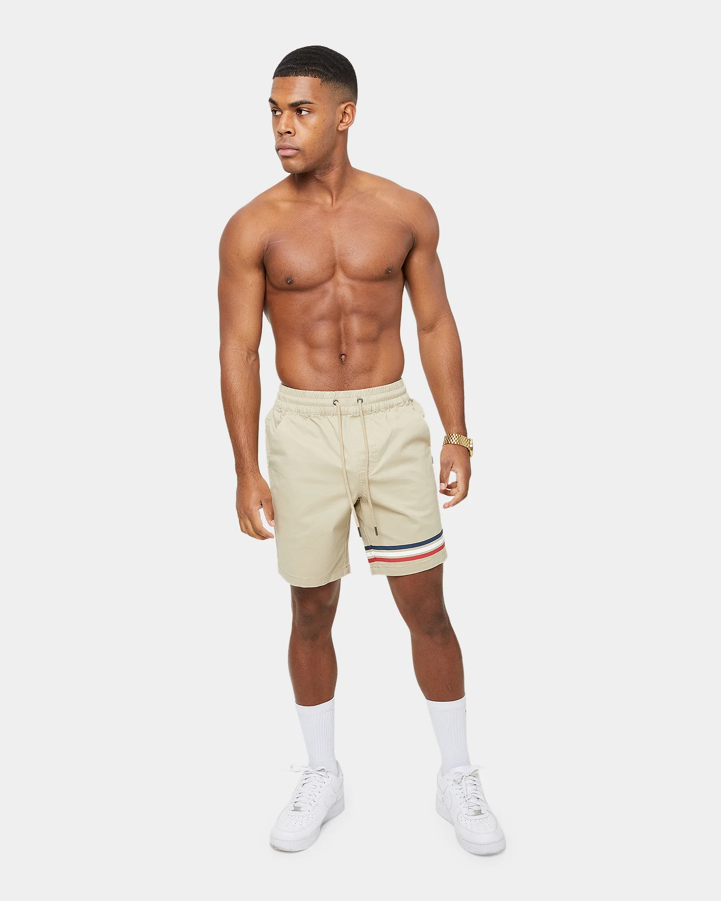 Carre Insigne Walk Shorts Stone - Image 2