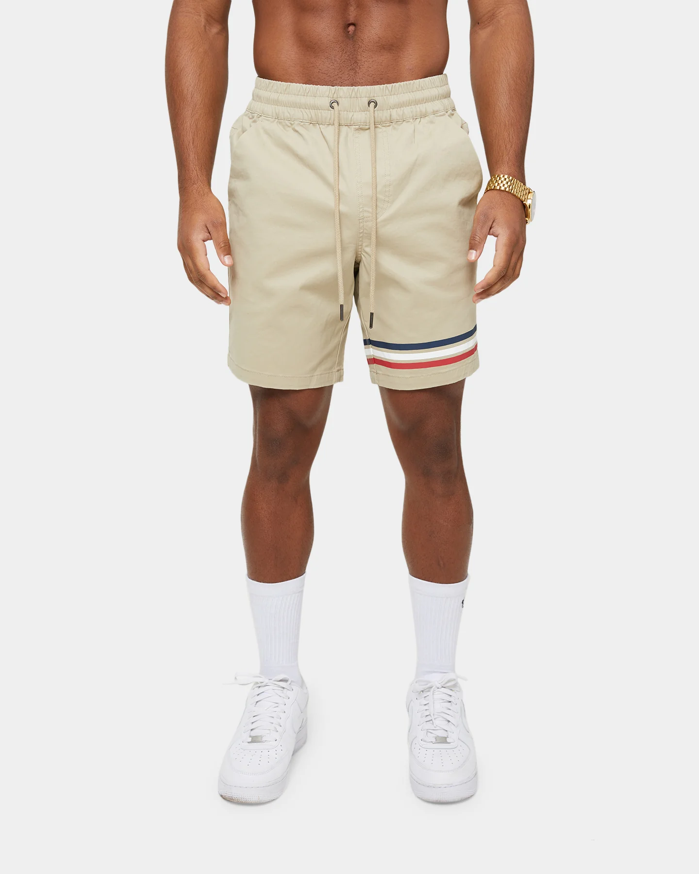 Carre Insigne Walk Shorts Stone - Image 6