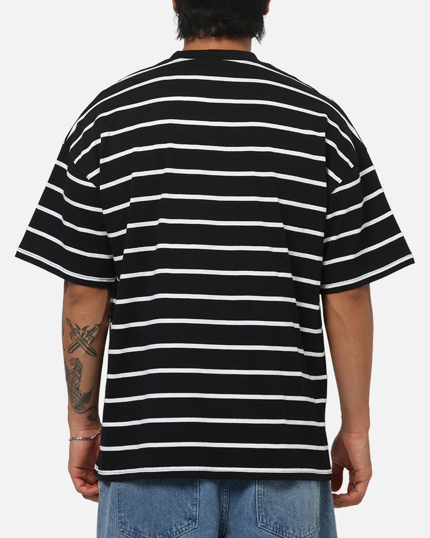 Carre Lineup T-Shirt Black Stripe - Image 3