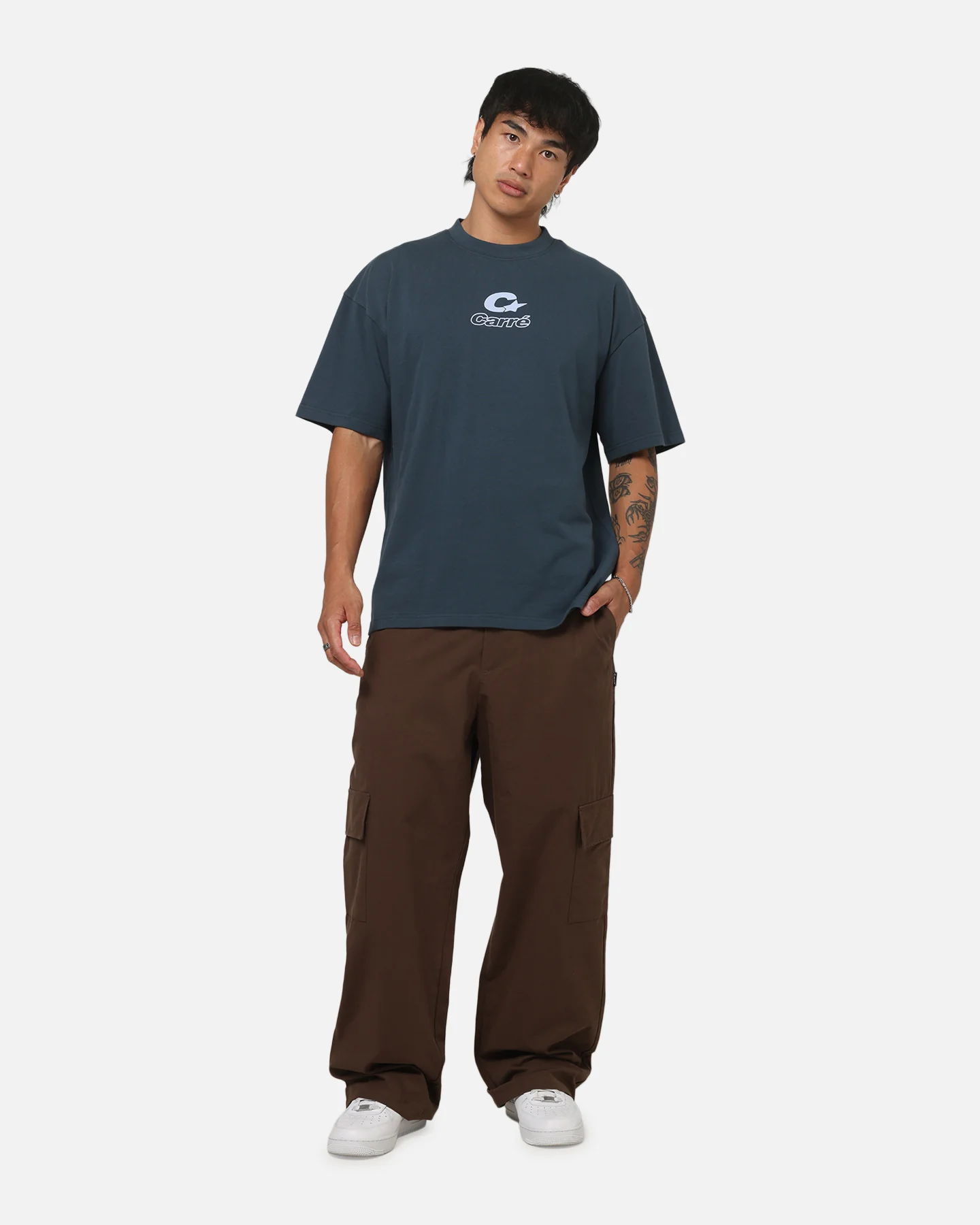 Carre Night Sky T-Shirt Navy - Image 4