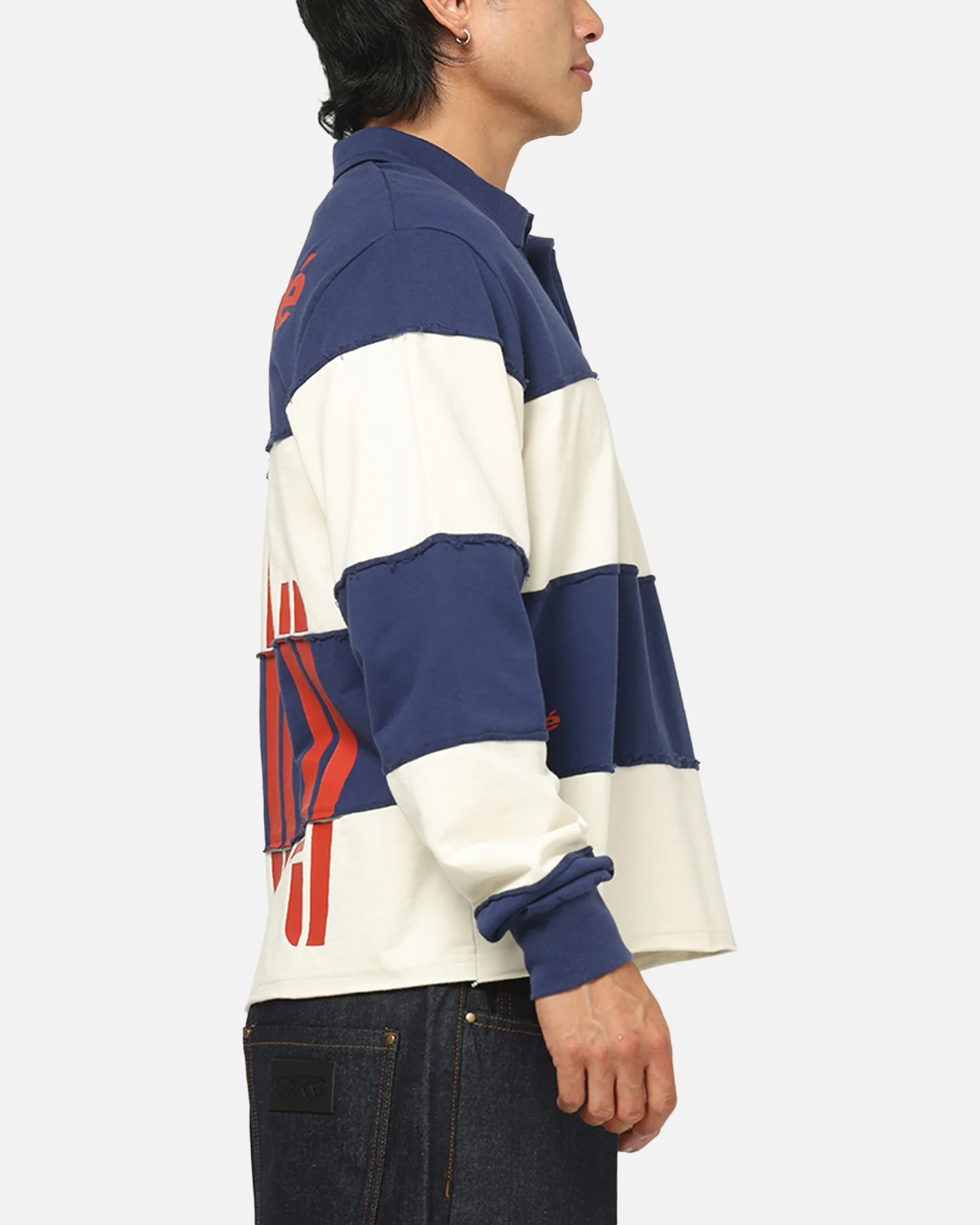 Carre Off Grid Rugby Shirt Navy - Image 5