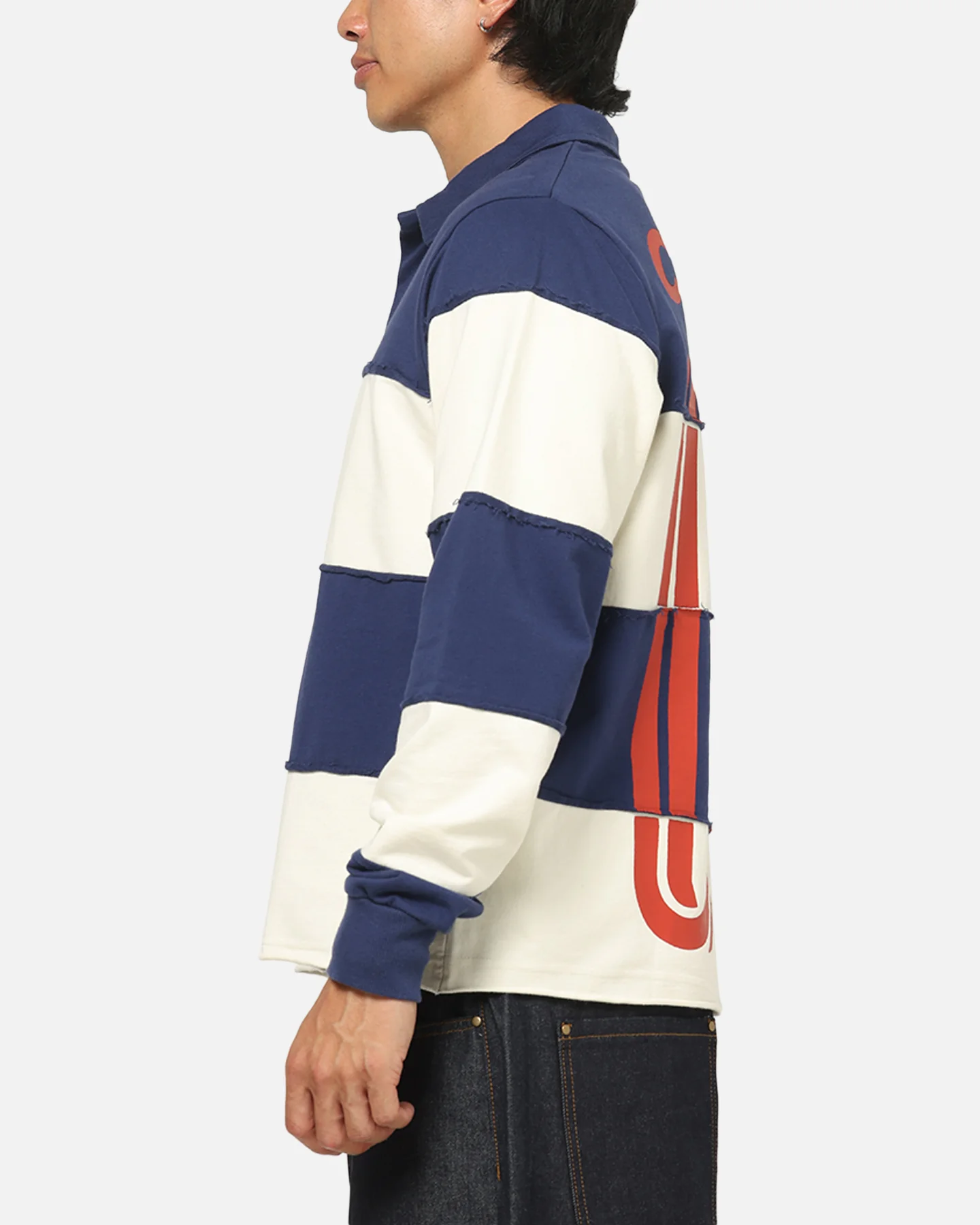 Carre Off Grid Rugby Shirt Navy - Image 6