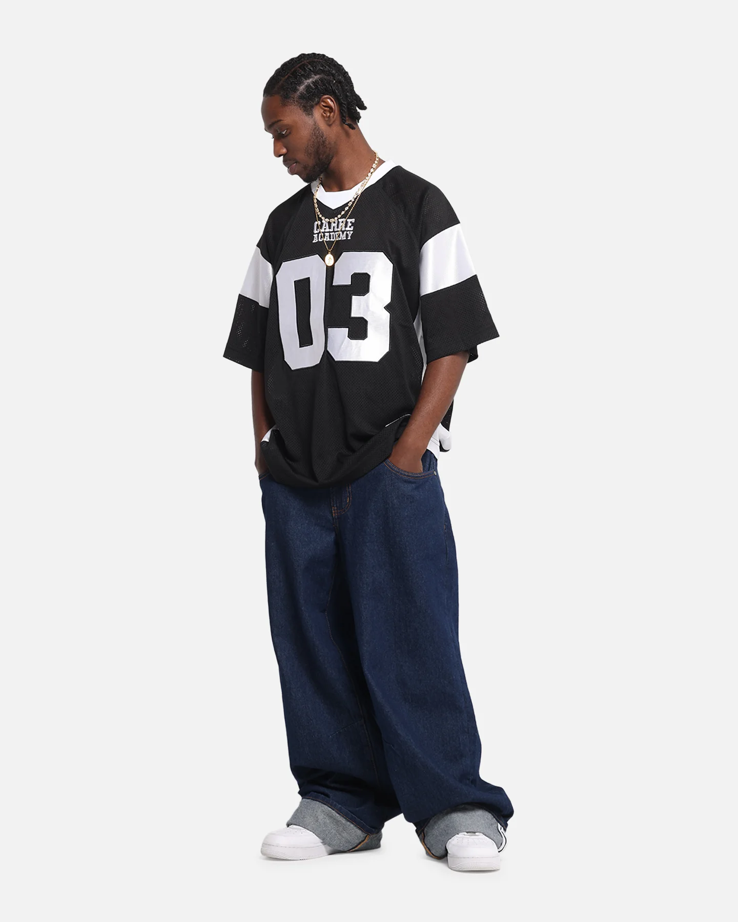 Carre Outlaw Jersey Black/White - Image 3