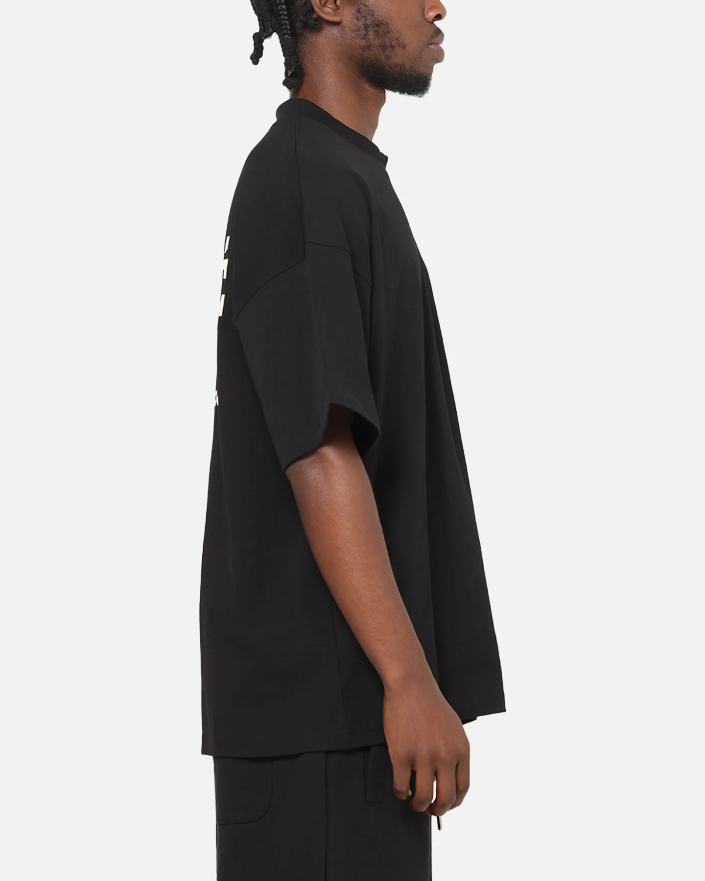 Carre Pocket T-Shirt Black - Image 5