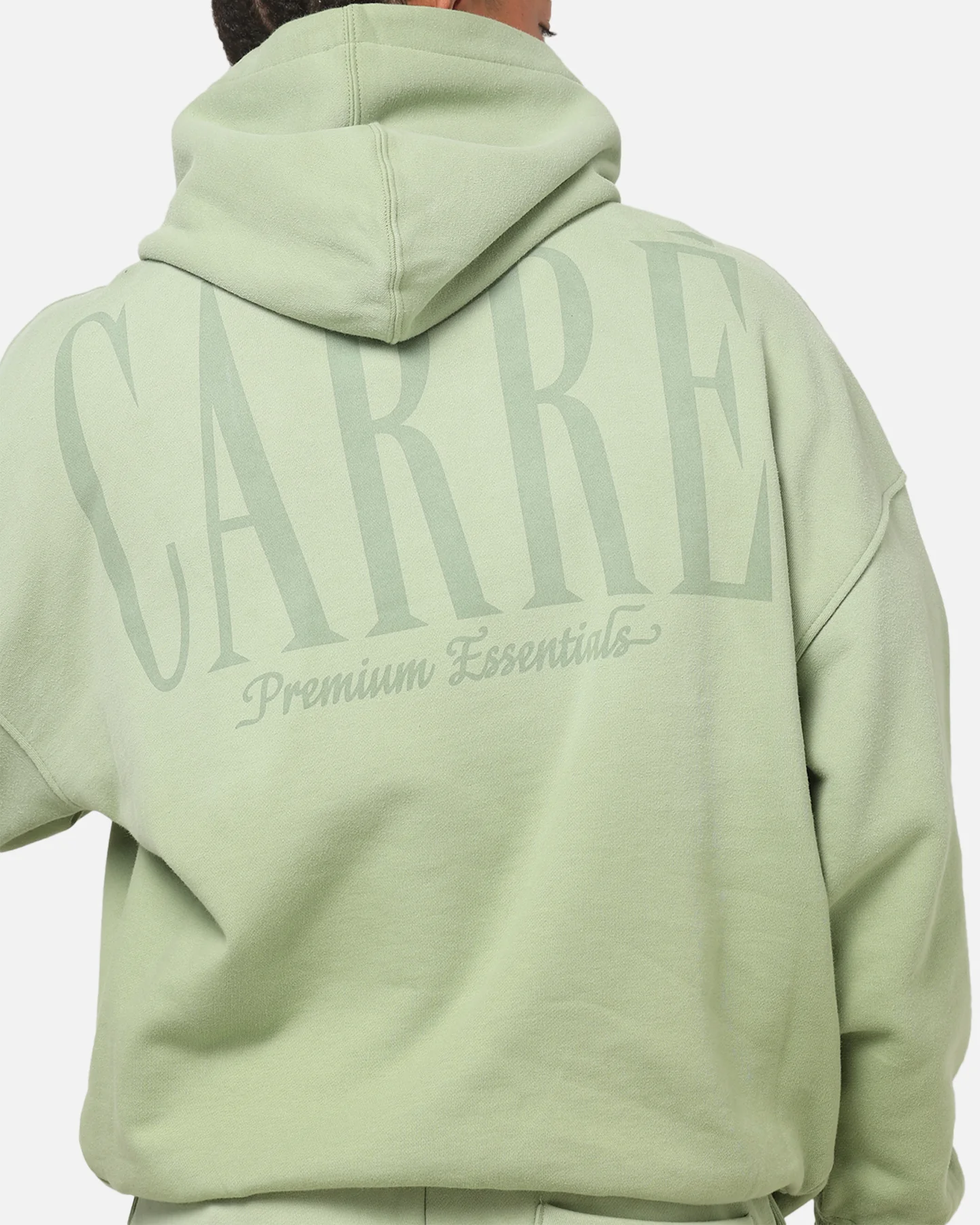 Carre Premium Essentials Hoodie Sage - Image 6