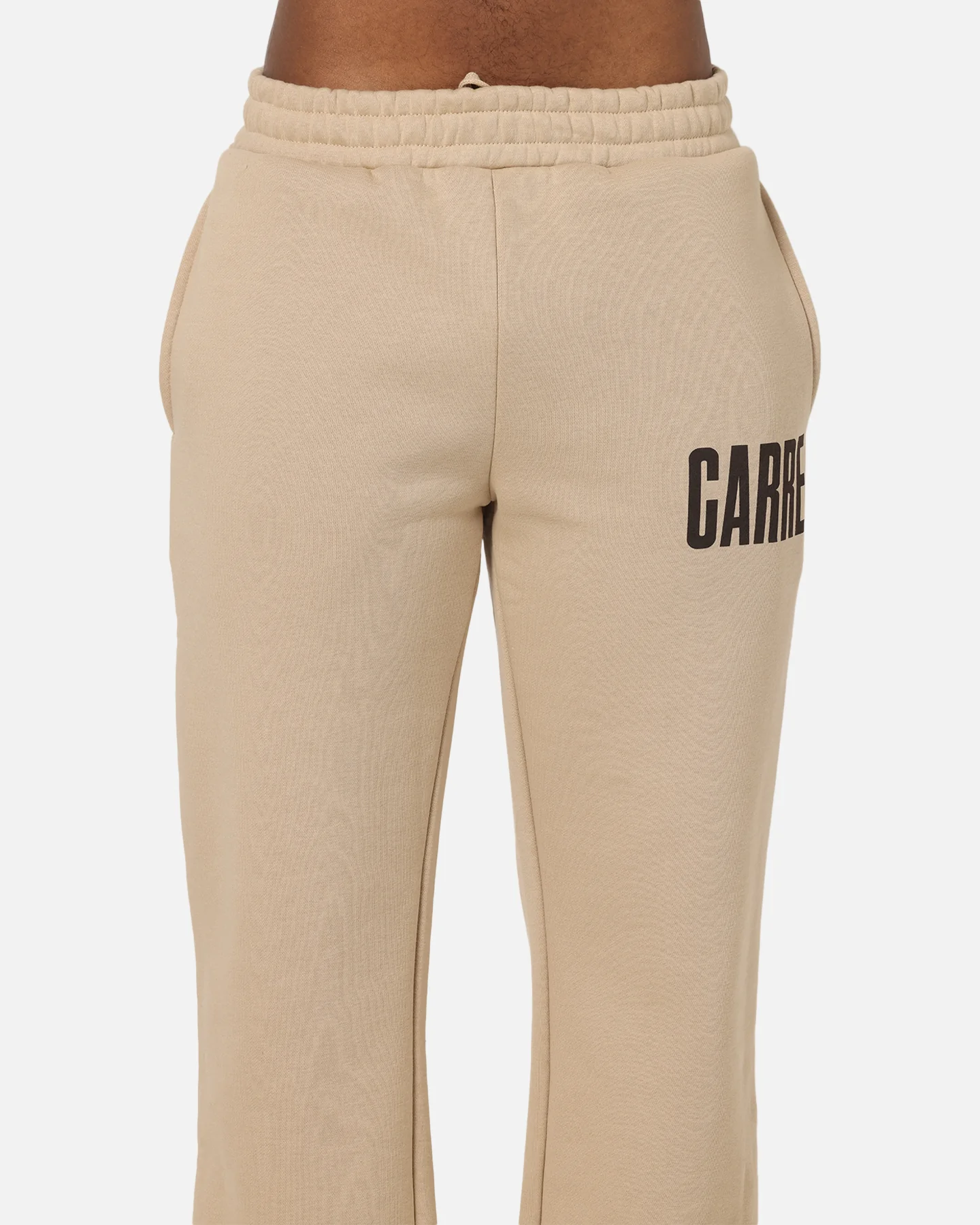 Carre Premium Essentials Sweat Pants Light Brown - Image 7
