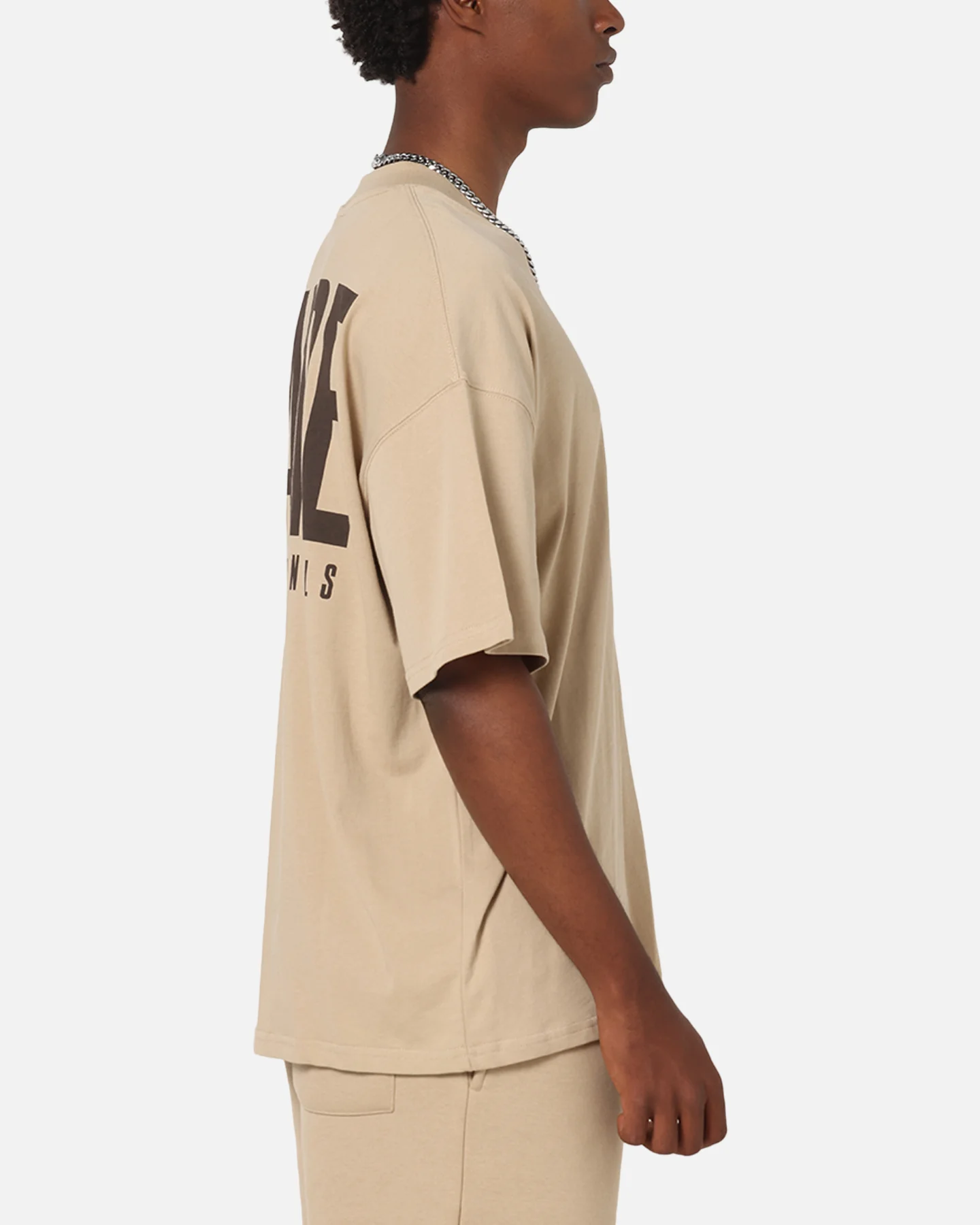 Carre Premium Essentials T-Shirt Light Brown - Image 5