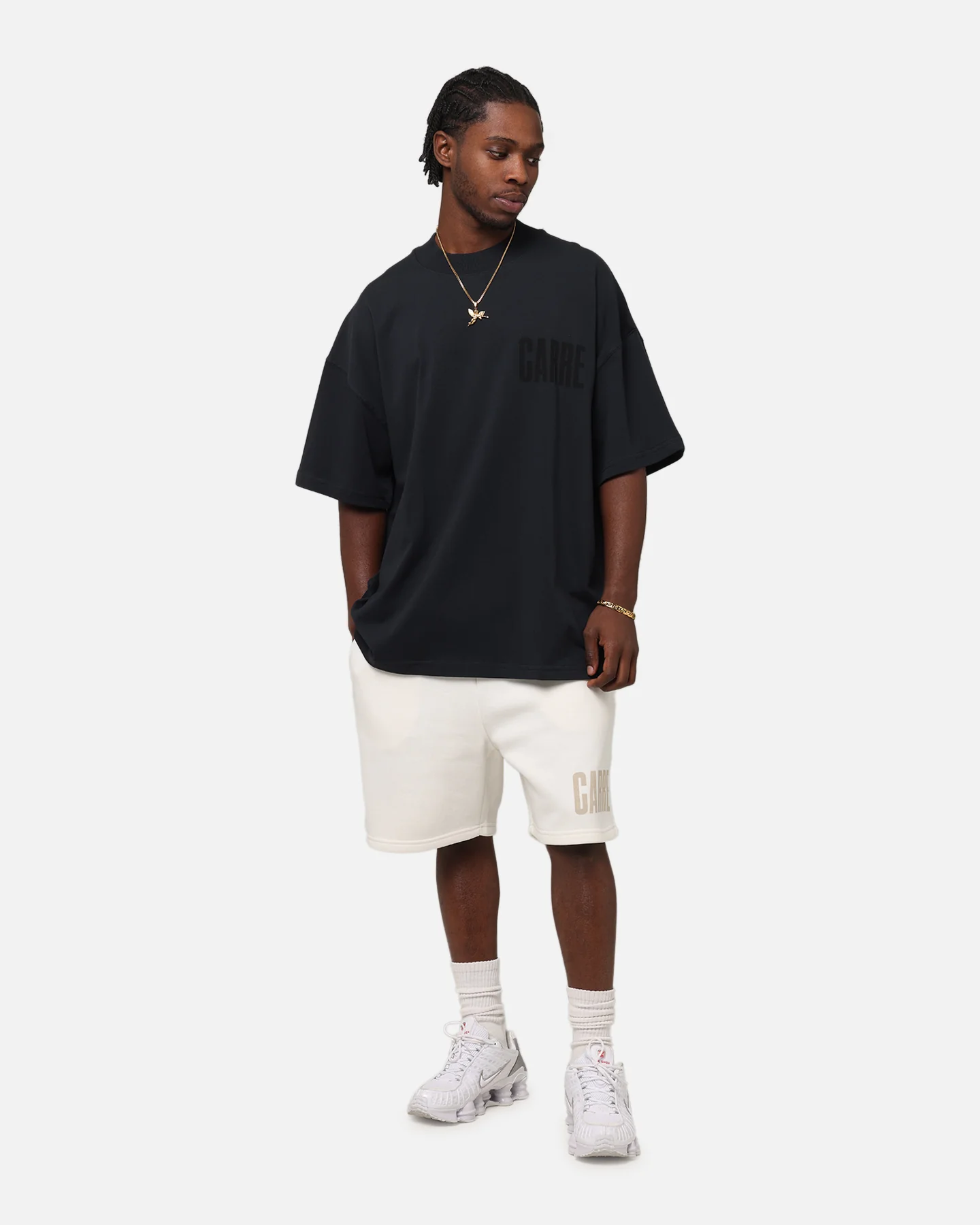 Carre Premium Essentials T-Shirt Steel/Black - Image 4