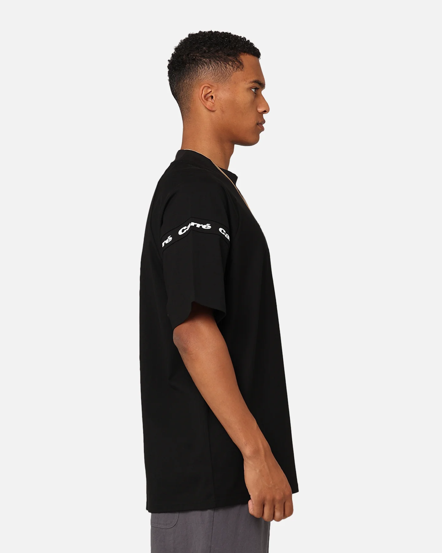 Carre Prime Oversized Raglan T-Shirt Black - Image 5