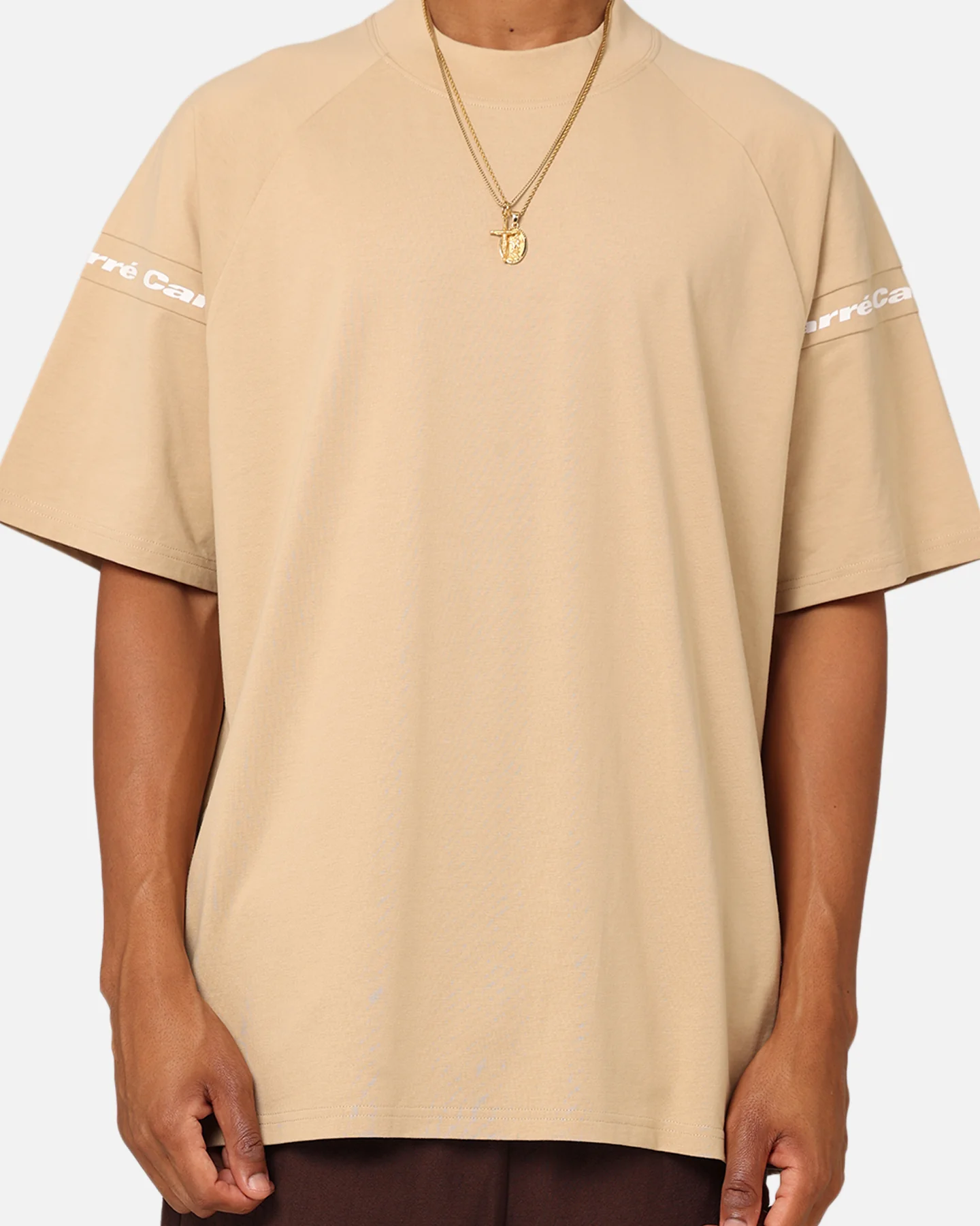 Carre Prime Oversized Raglan T-Shirt Stone - Image 3
