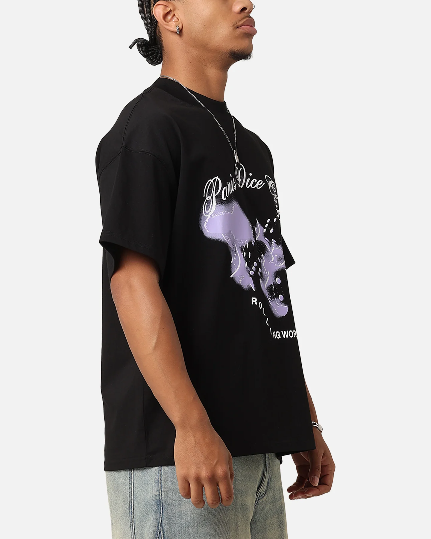 Carre Rolling Worldwide 2 T-Shirt Black - Image 4