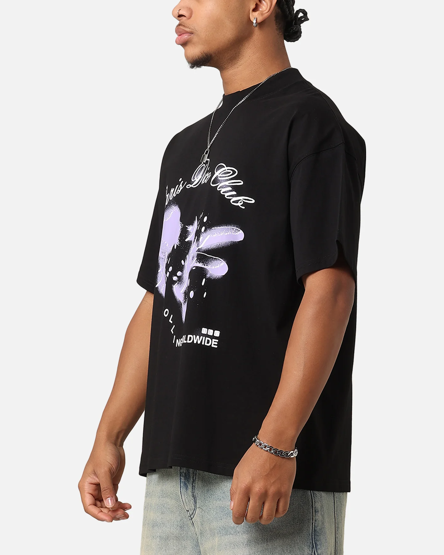 Carre Rolling Worldwide 2 T-Shirt Black - Image 5