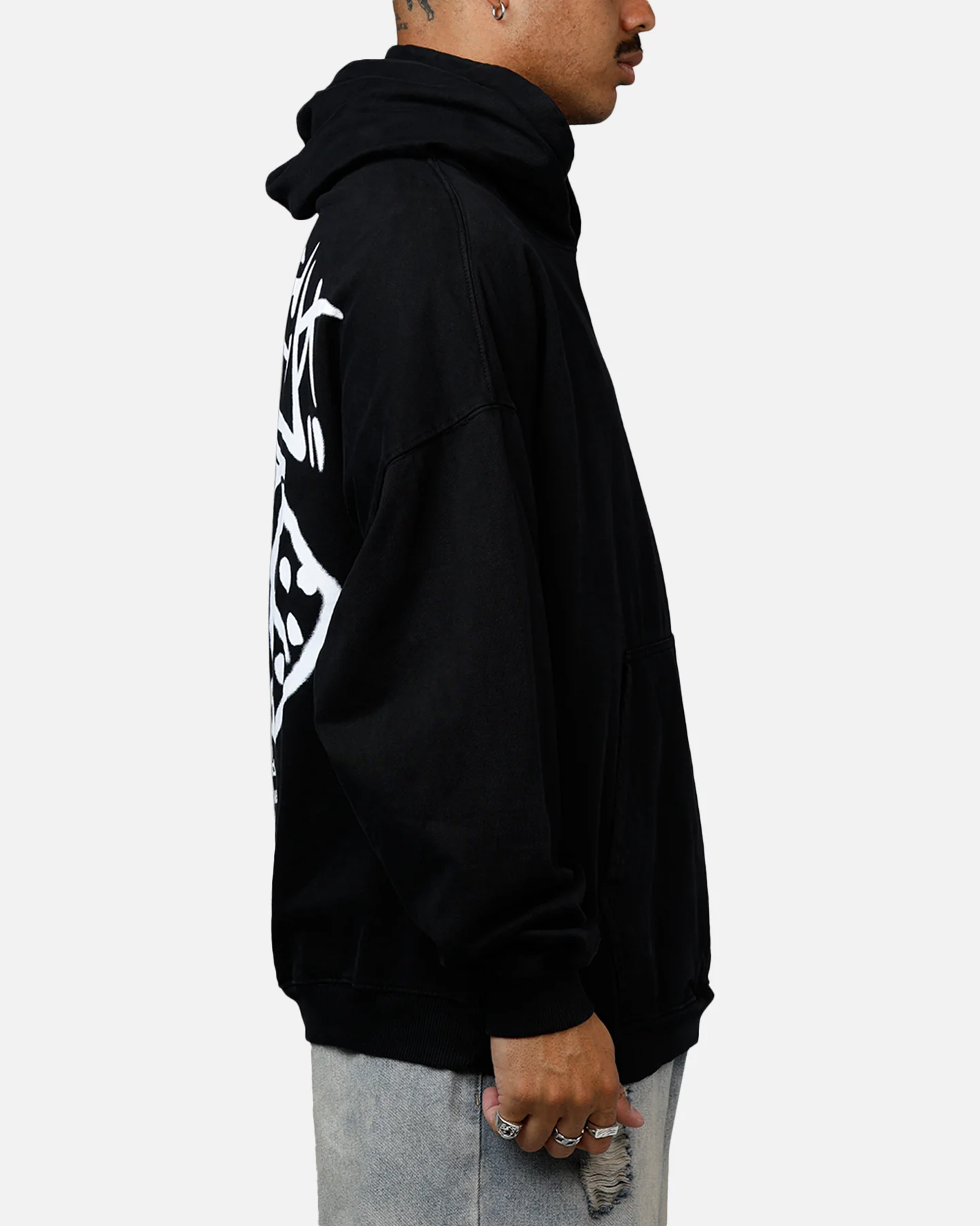 Carre Rolling Worldwide Hoodie Black - Image 4