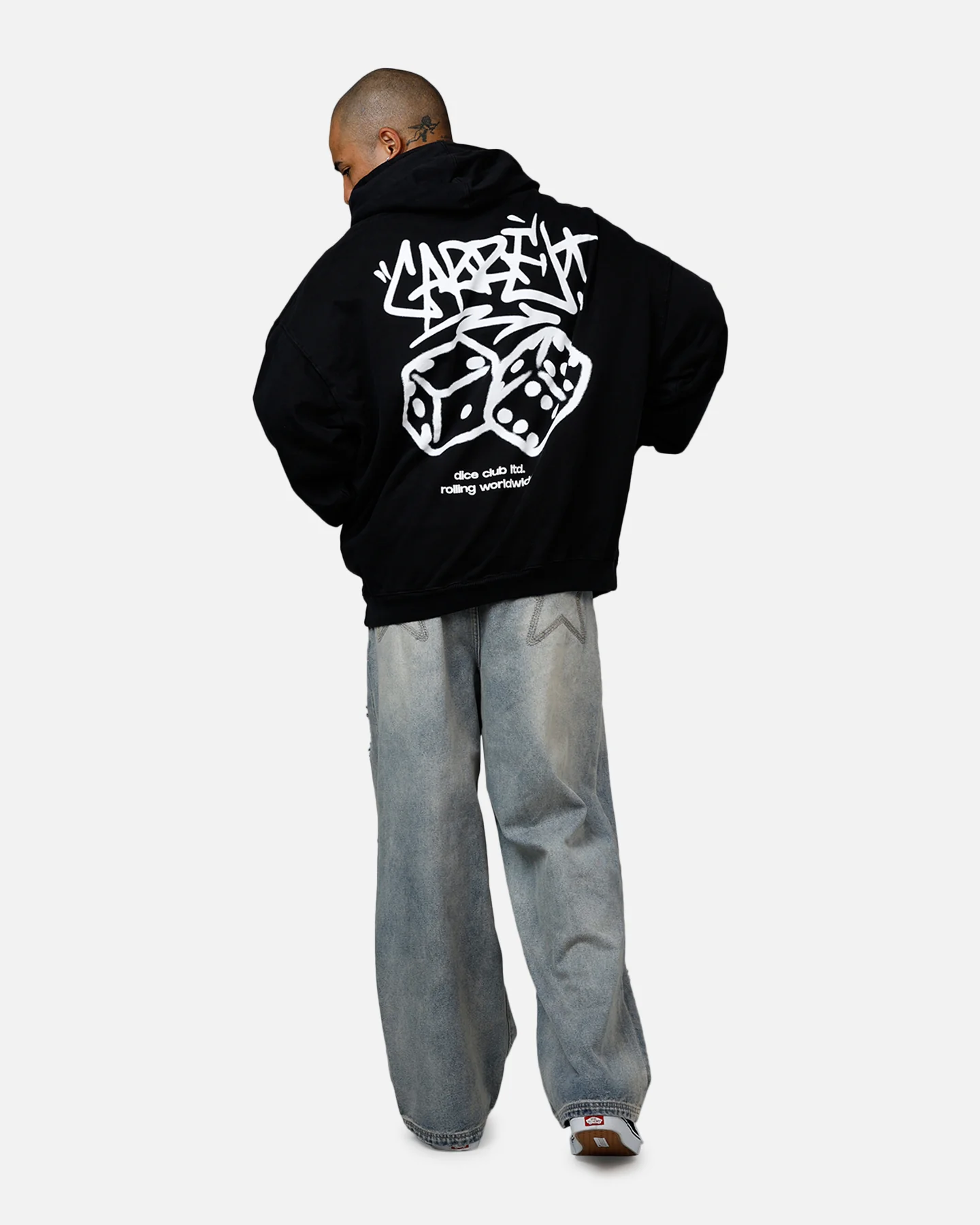 Carre Rolling Worldwide Hoodie Black - Image 6