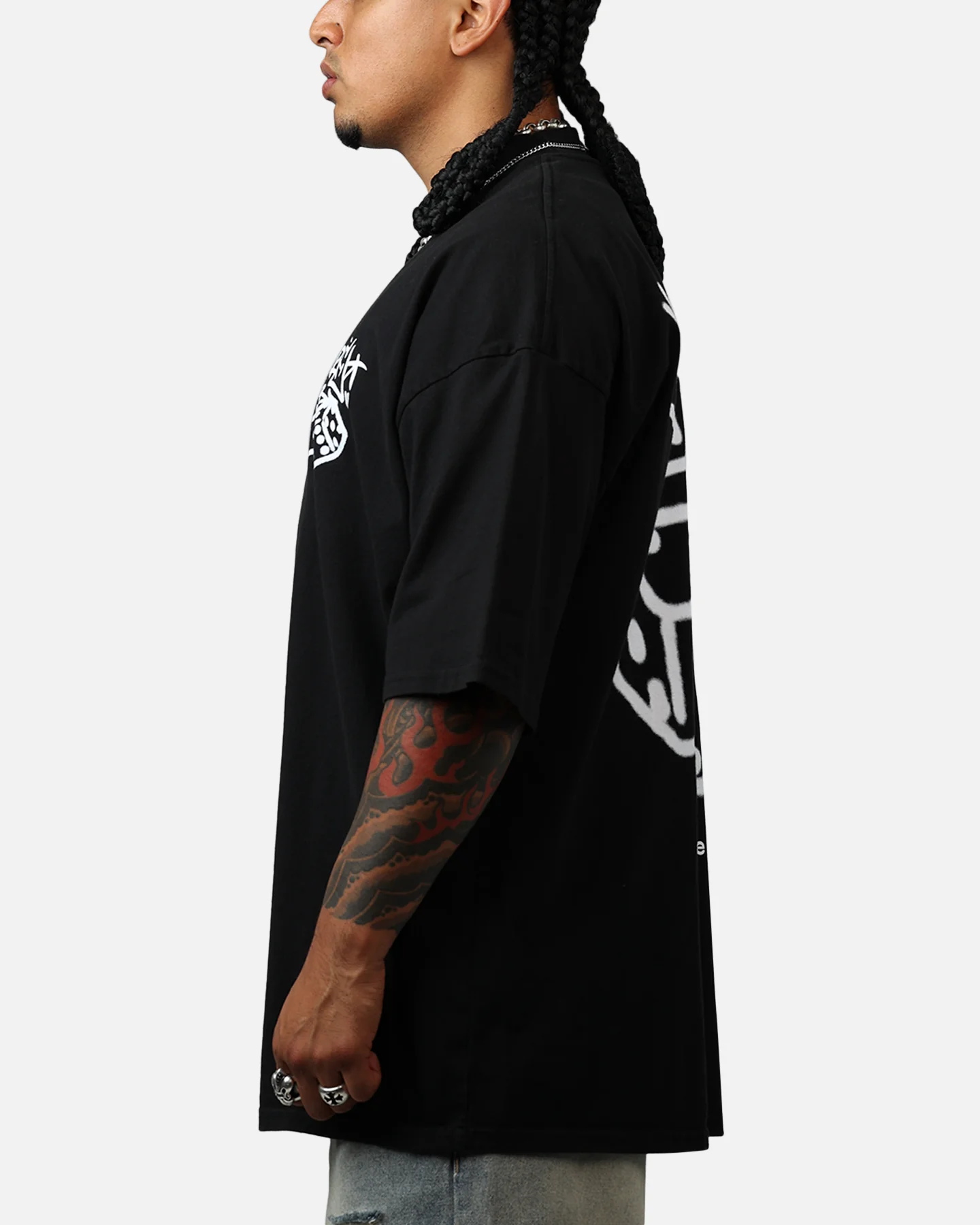 Carre Rolling Worldwide T-Shirt Black - Image 5