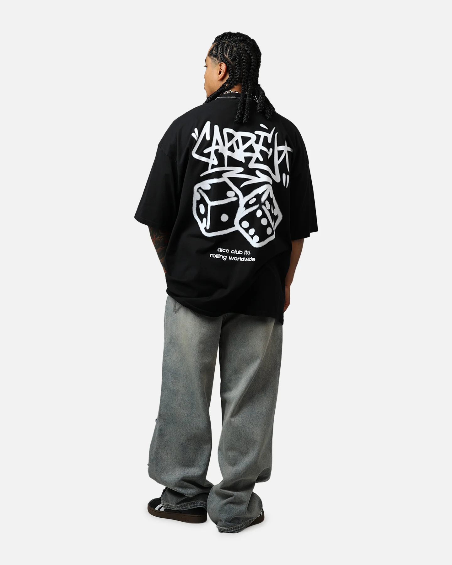 Carre Rolling Worldwide T-Shirt Black - Image 6