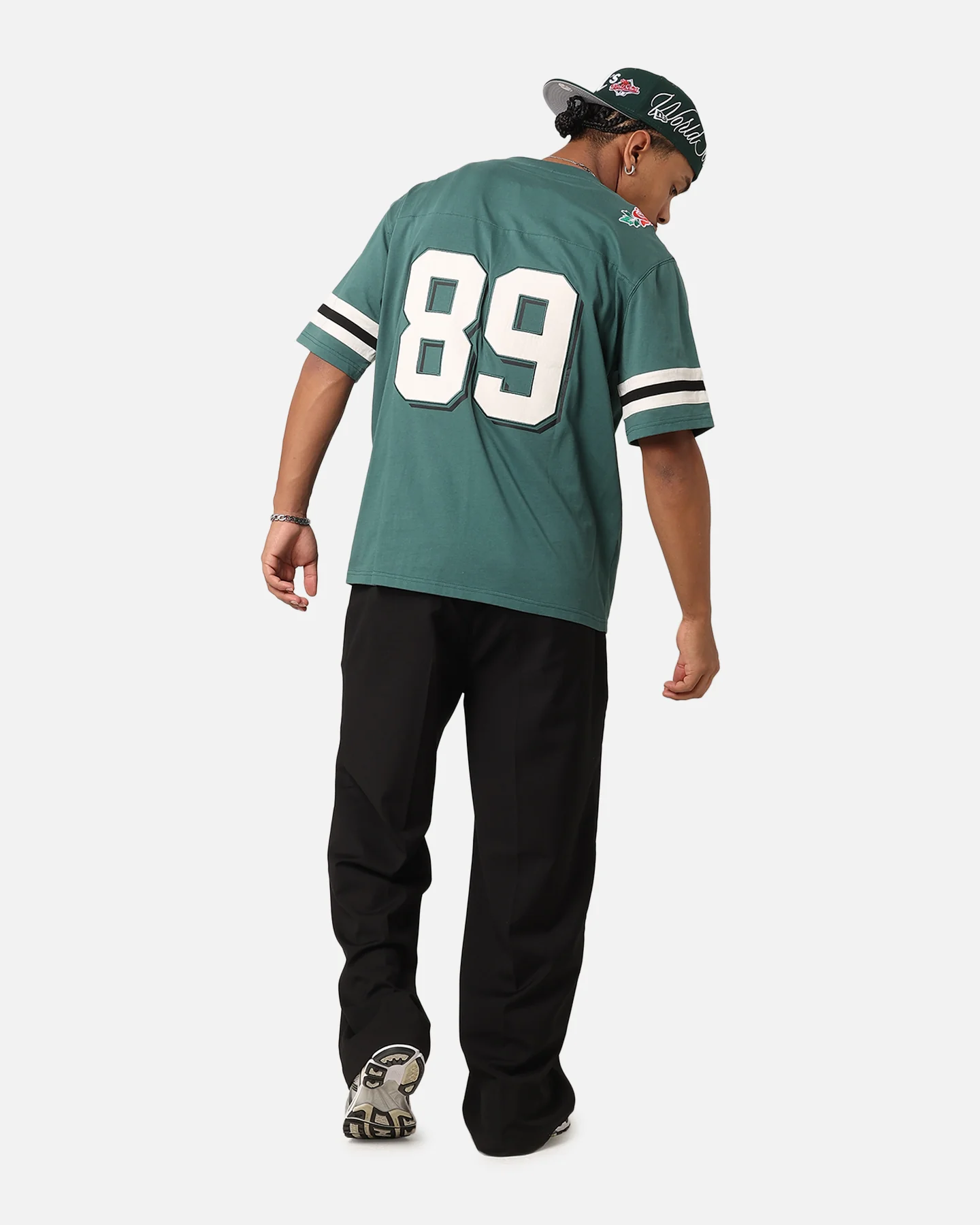Carre Rose Bowl Football T-Shirt Green - Image 4