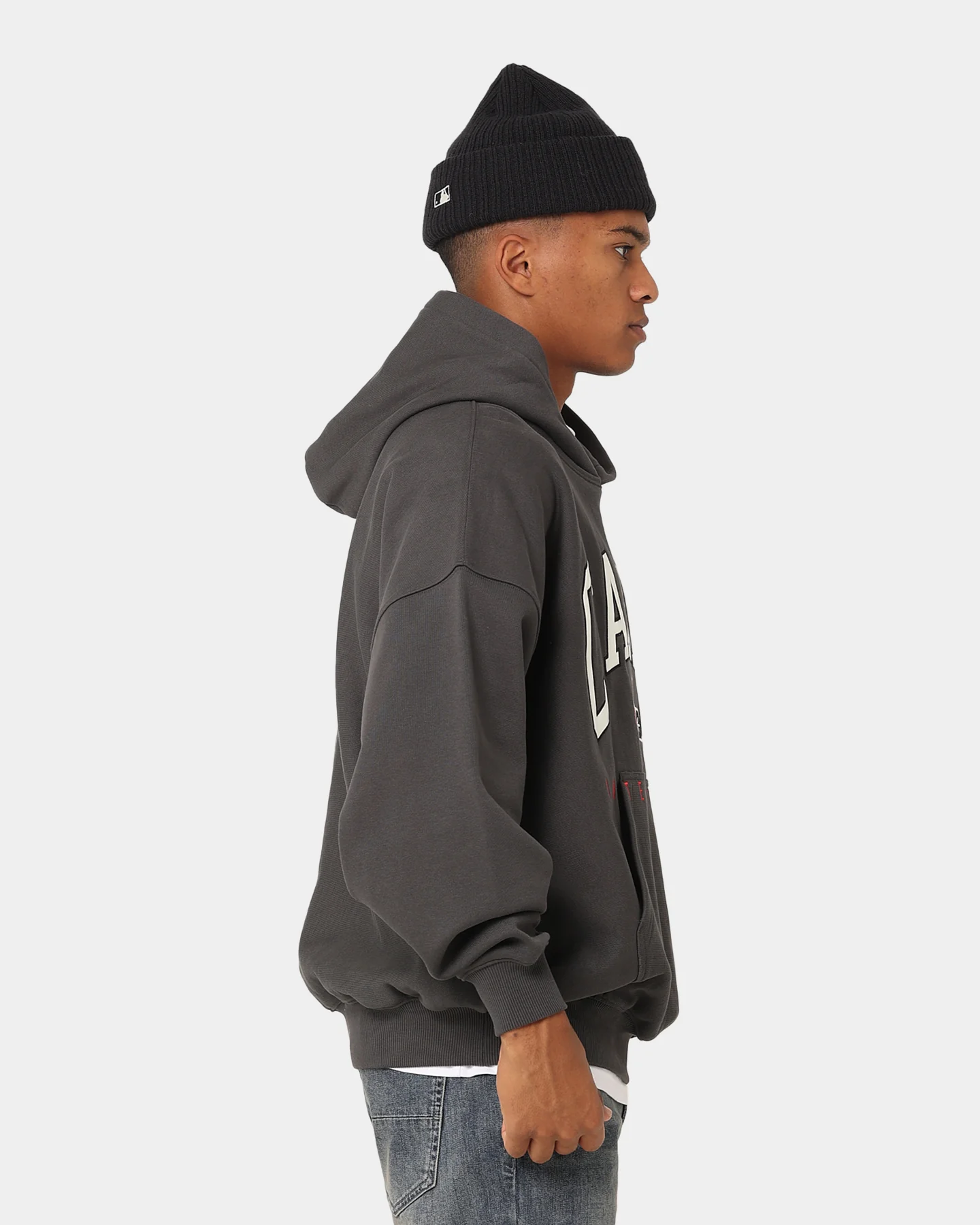 Carre Rose International Oversized Hoodie Coal - Image 7
