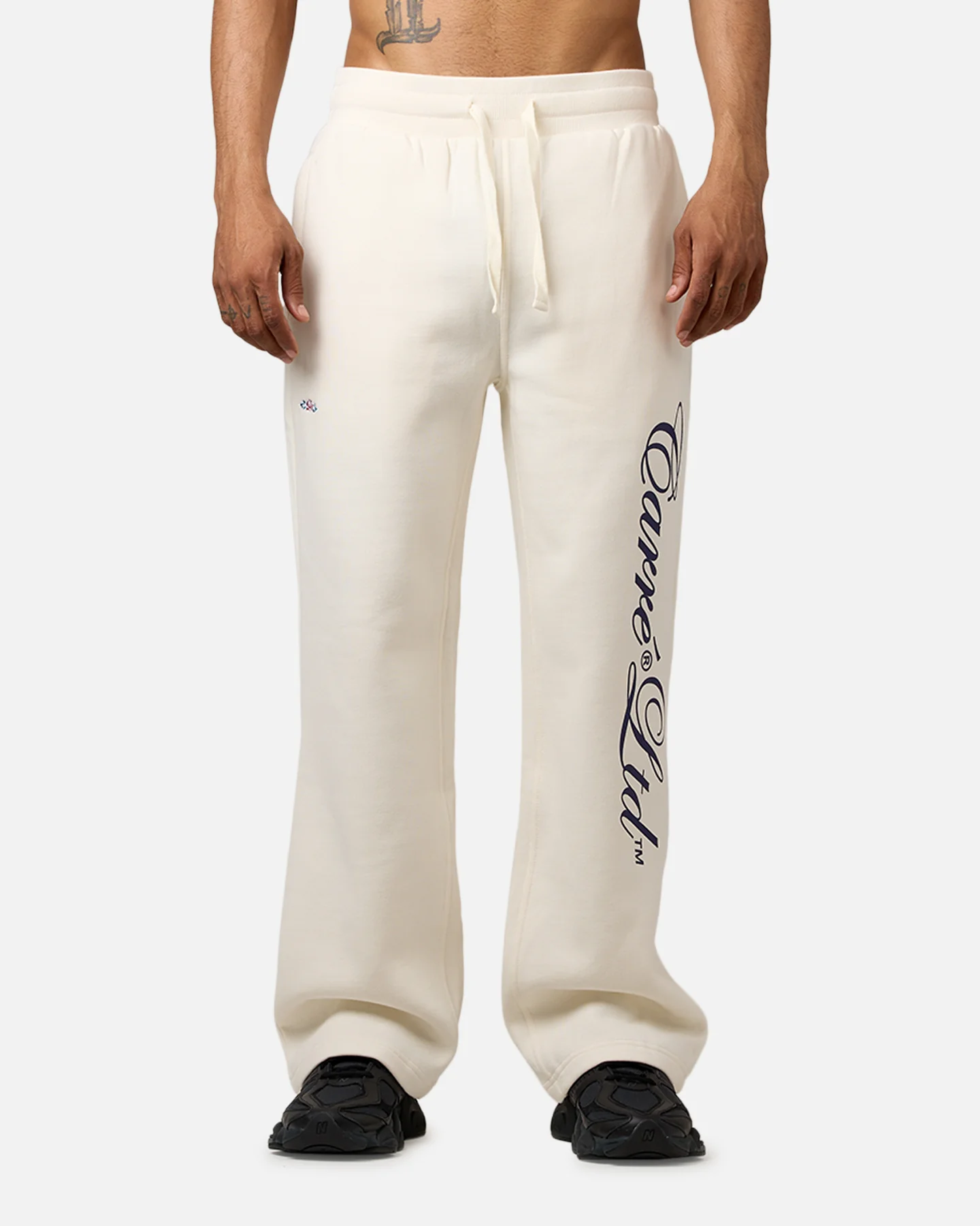 Carre Rosebud Baggy Trackpant Off White - Image 6