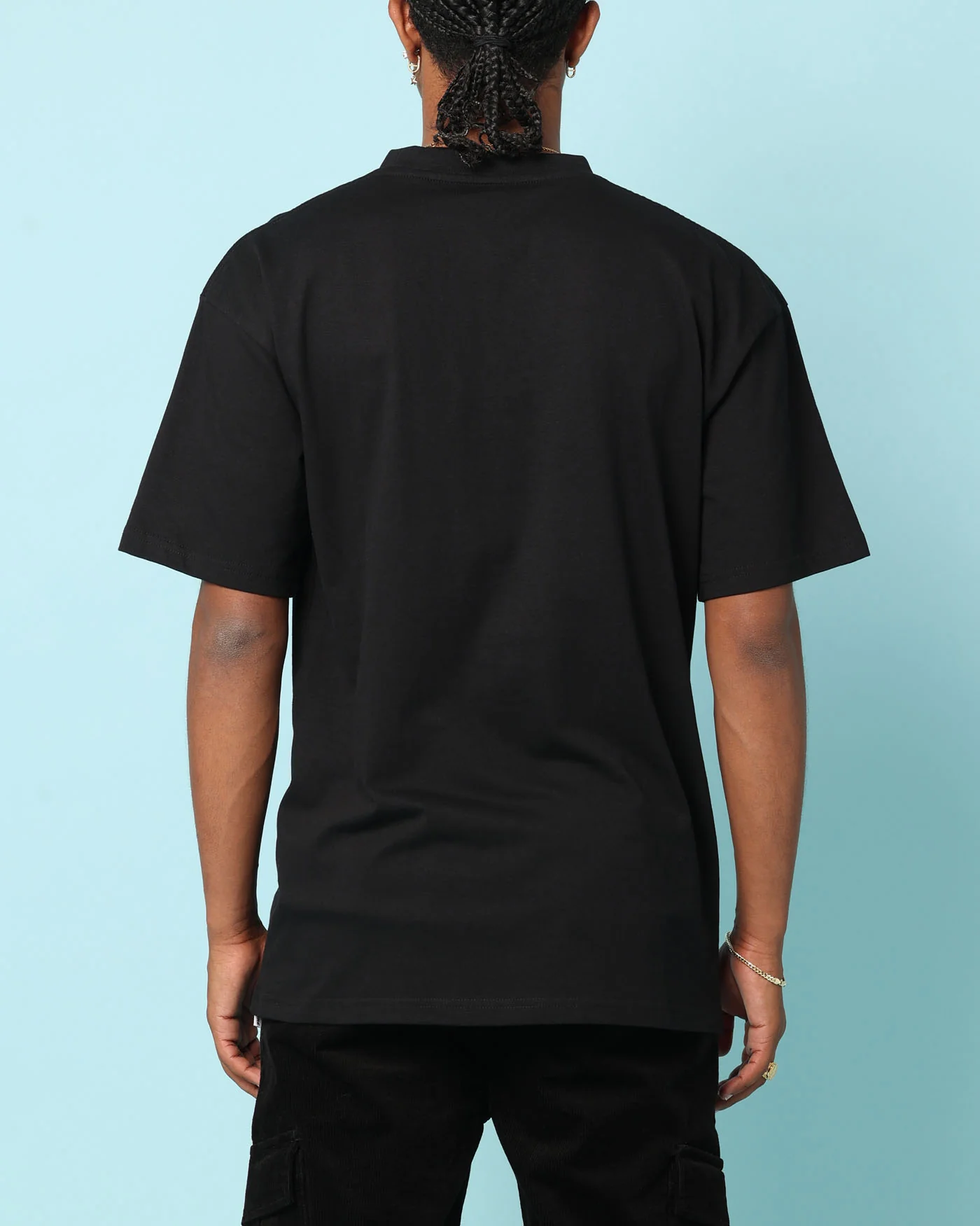 Carré Rosebud T-Shirt Black - Image 3