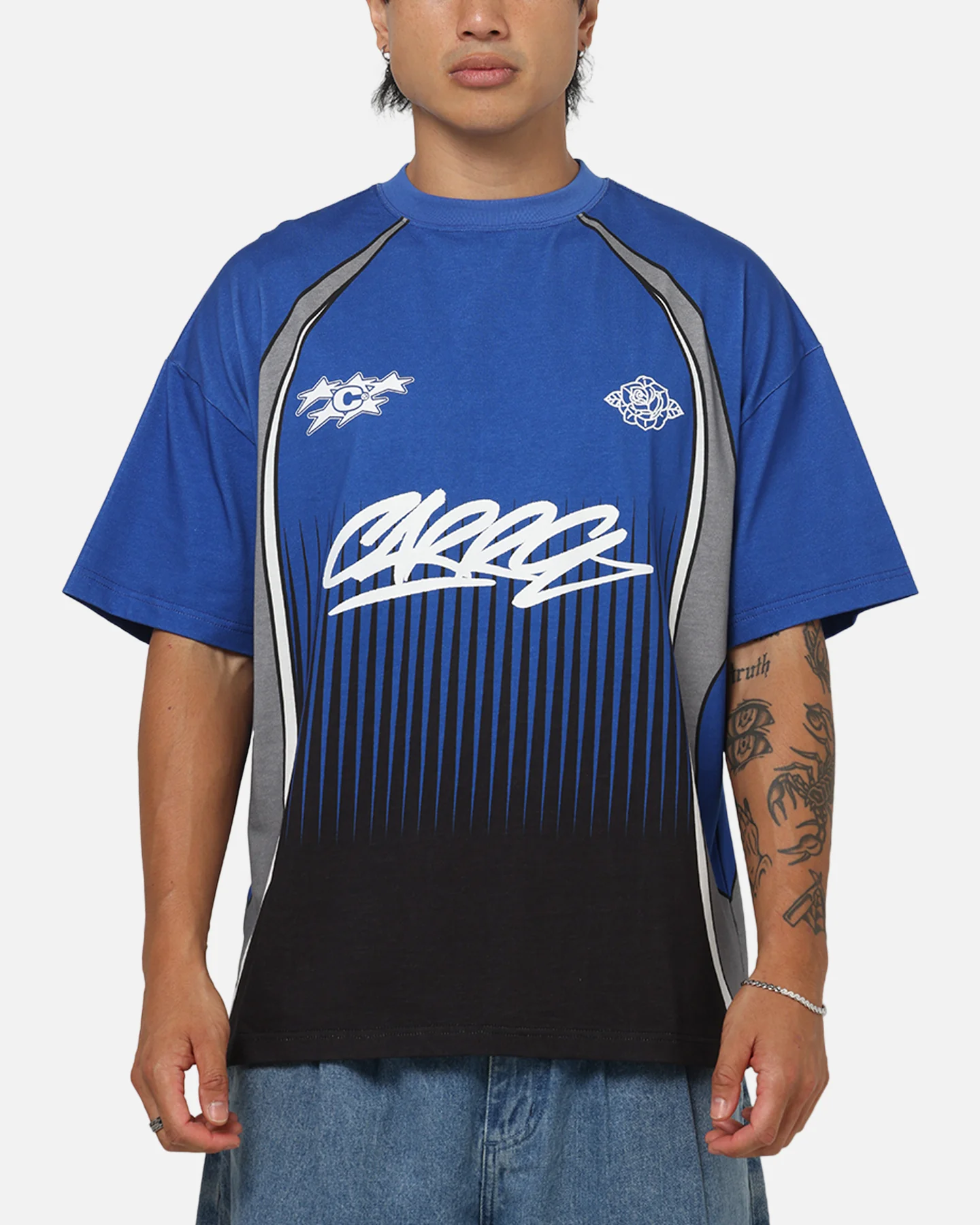 Carre Sideline T-Shirt Royal/Black