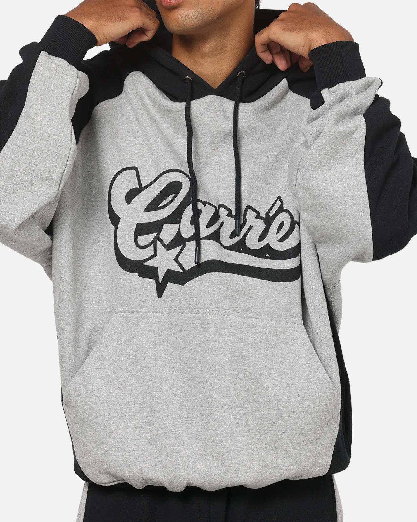 Carre Sport C Hoodie Grey/Black - Image 6