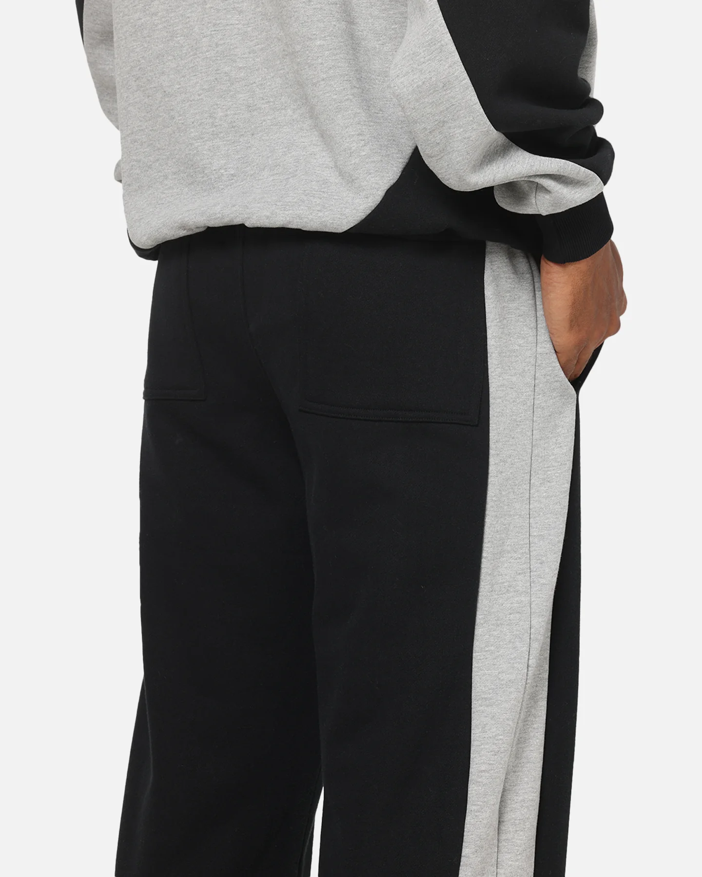 Carre Sport C Trackpants Black/Grey - Image 4