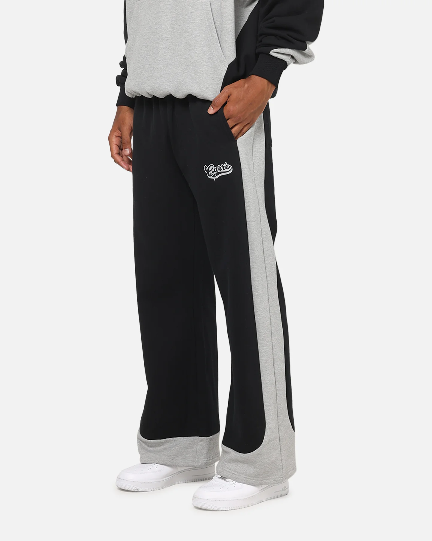 Carre Sport C Trackpants Black/Grey - Image 5