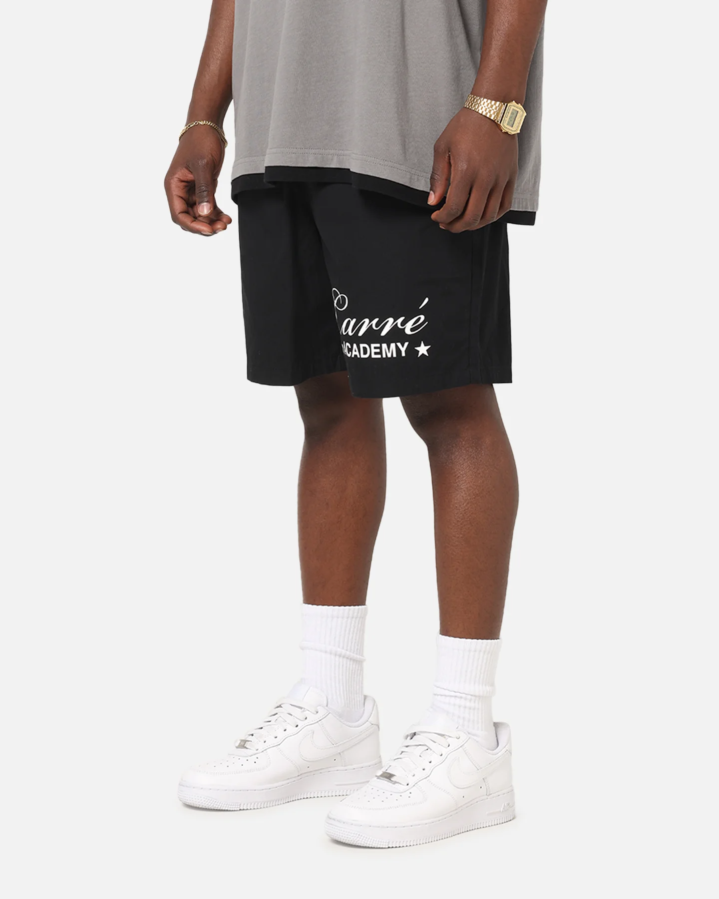 Carre Star Academy Beach Shorts Black - Image 6