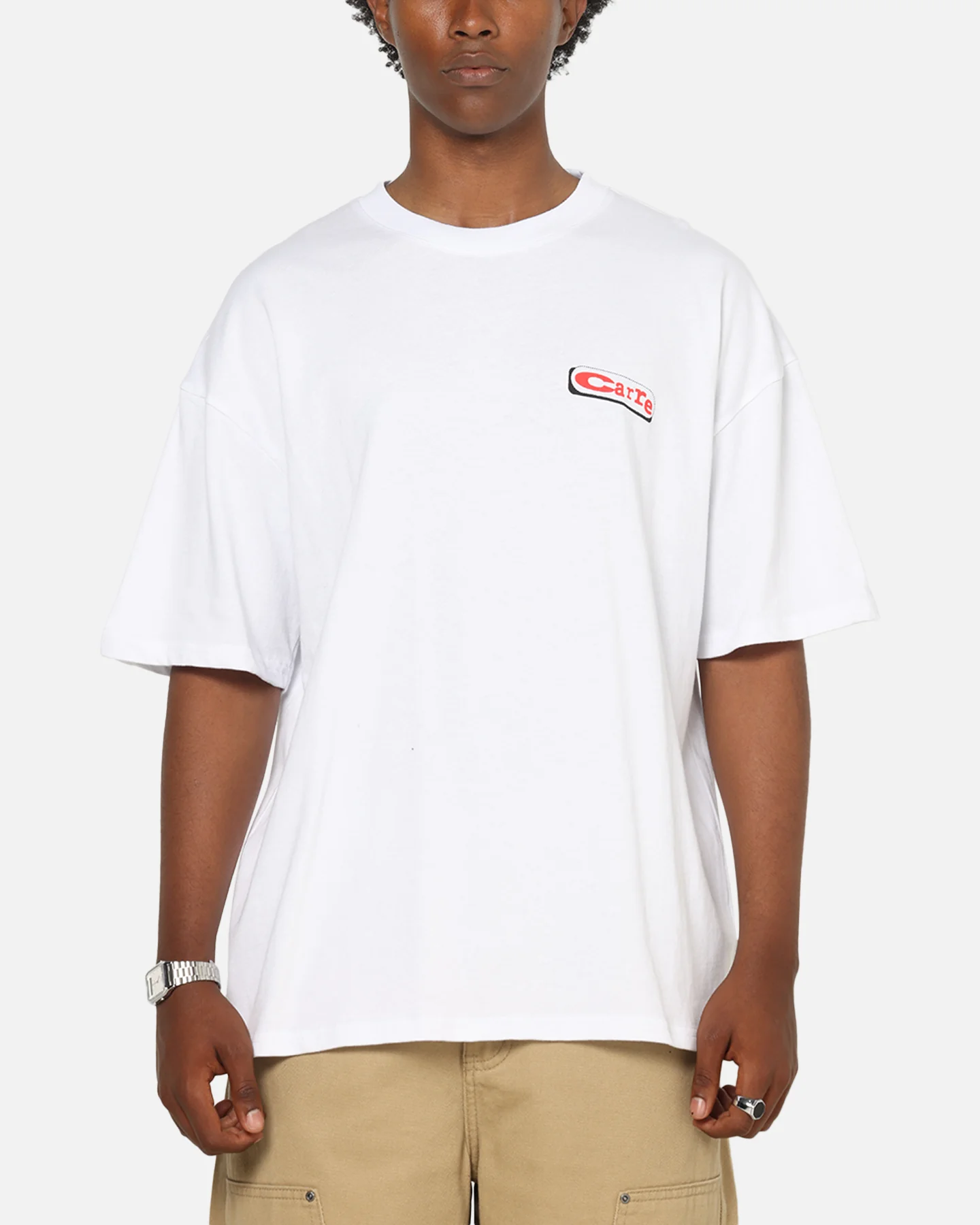 Carre Strawberry T-Shirt White - Image 2