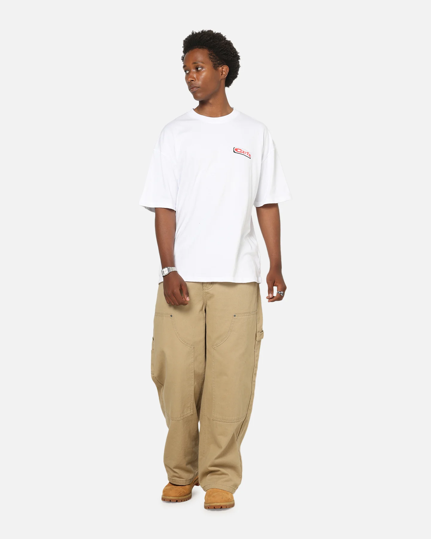 Carre Strawberry T-Shirt White - Image 4
