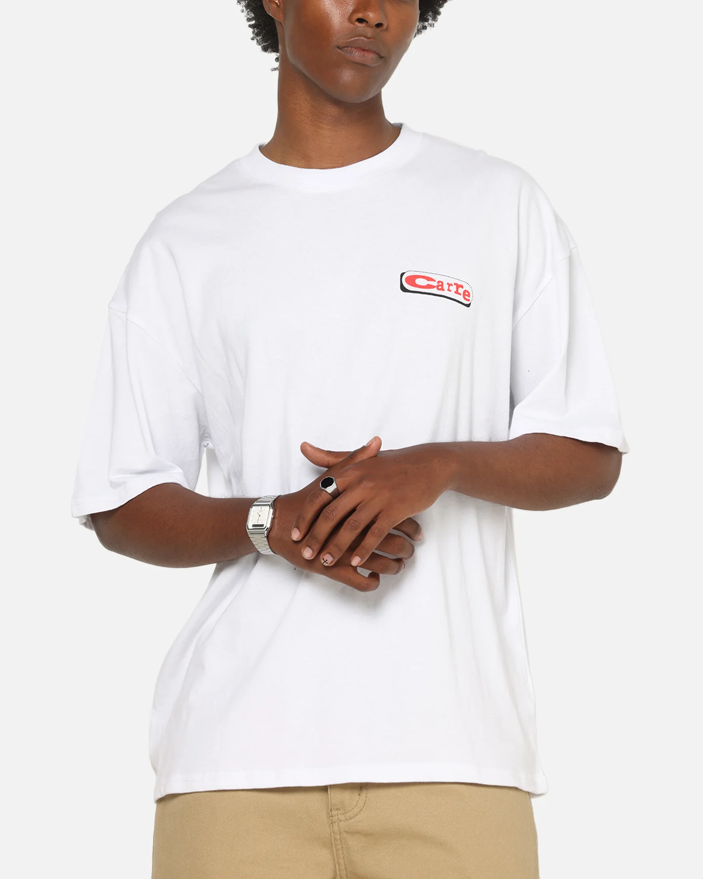 Carre Strawberry T-Shirt White - Image 8