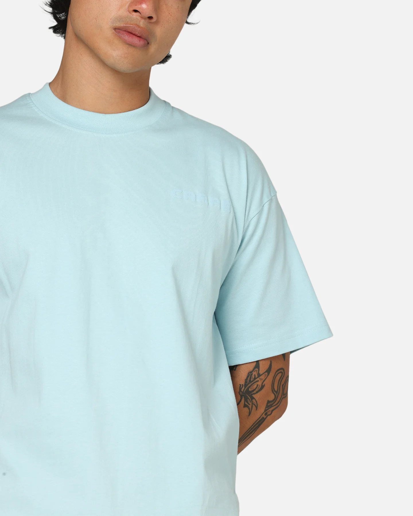 Carre Tech T-Shirt Baby Blue - Image 2