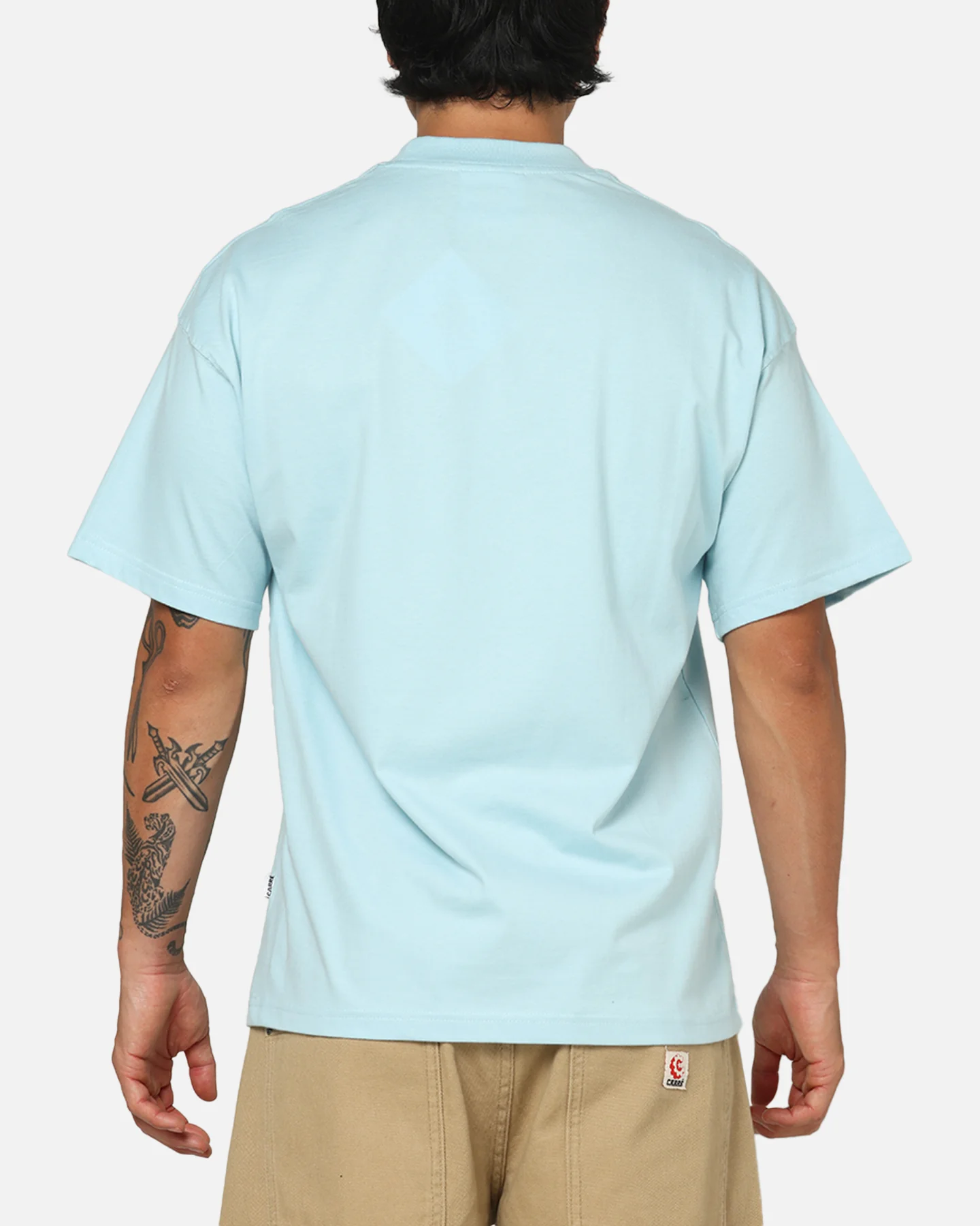 Carre Tech T-Shirt Baby Blue - Image 4
