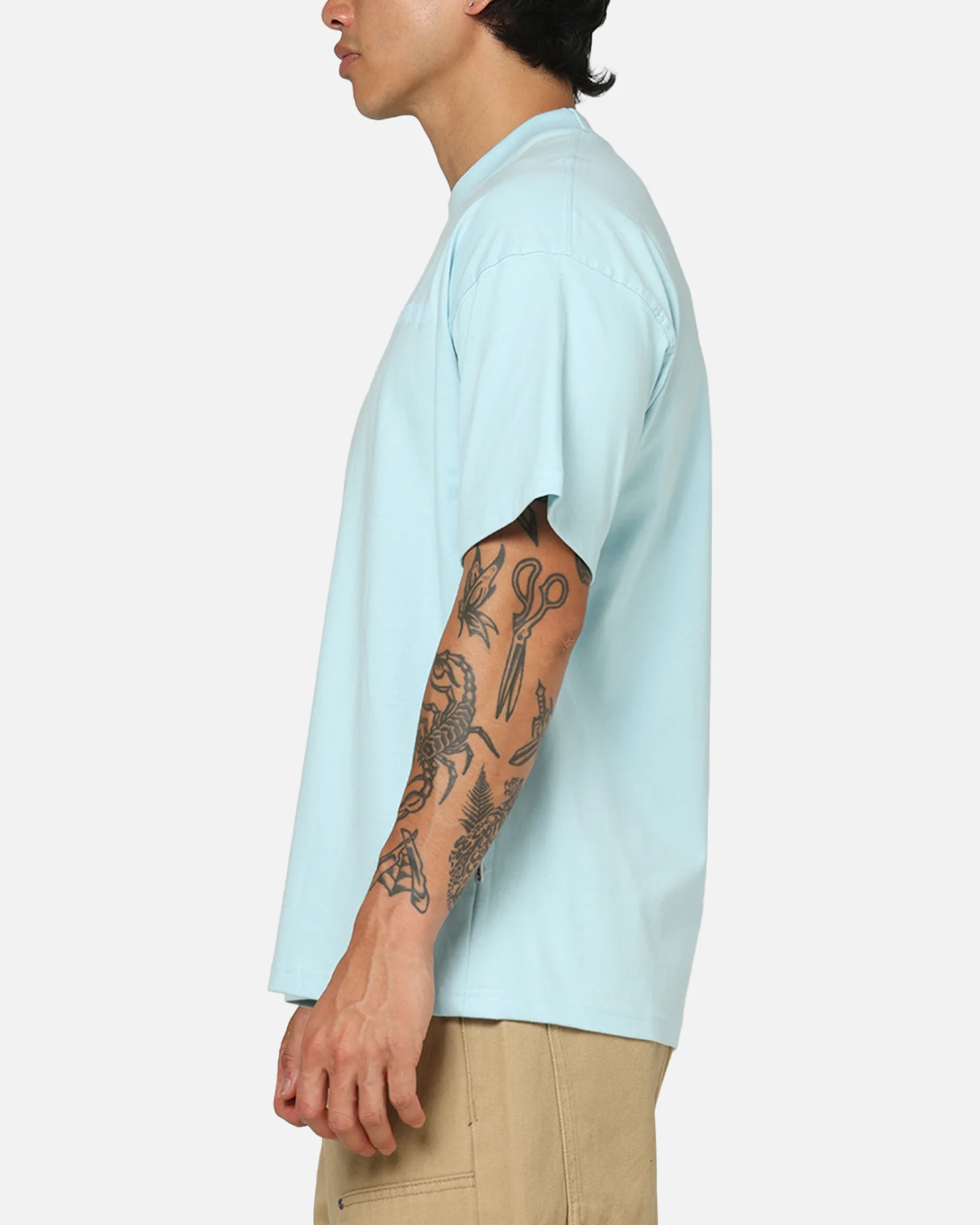 Carre Tech T-Shirt Baby Blue - Image 6