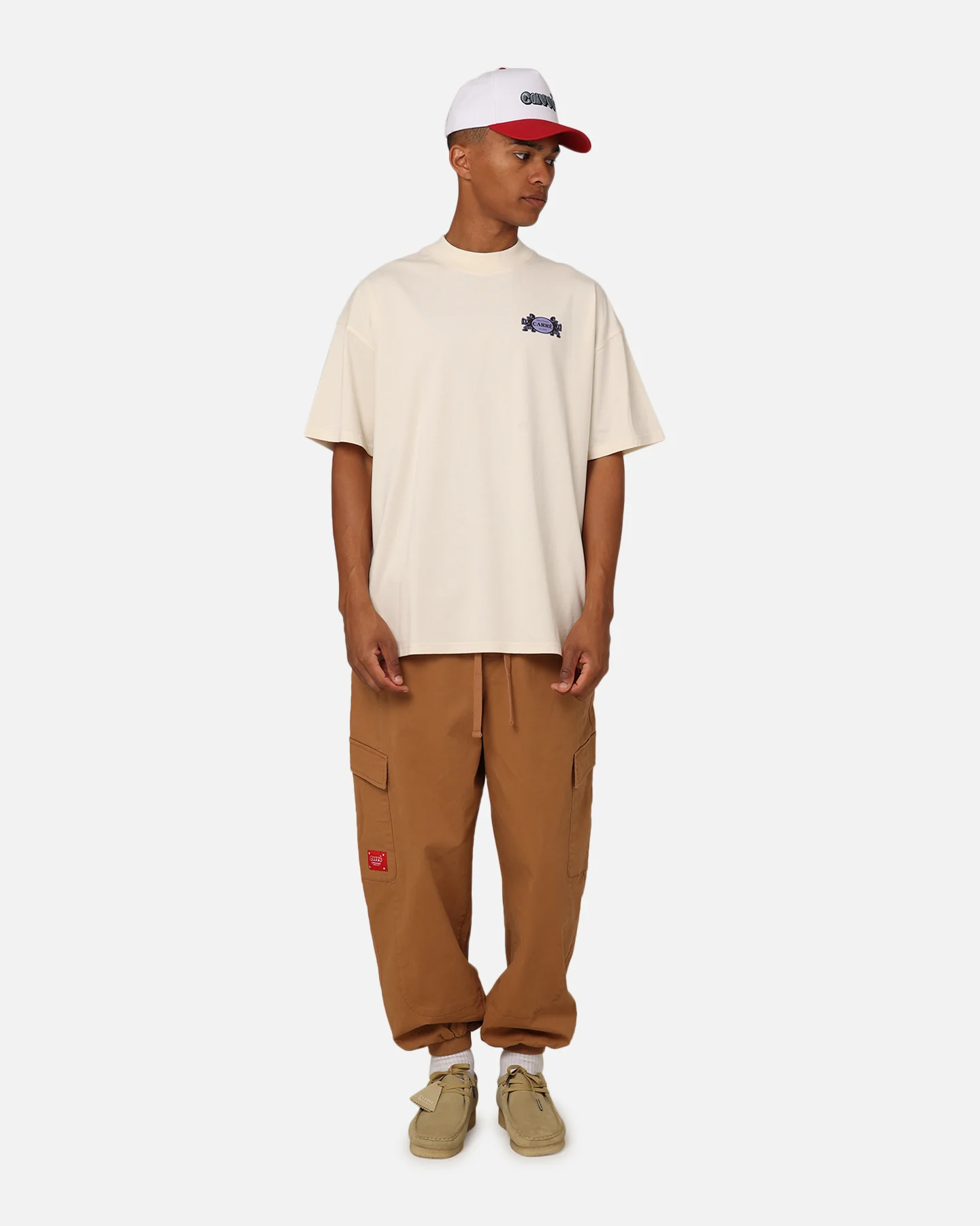 Carre Warrior Oversized T-Shirt Off White - Image 3