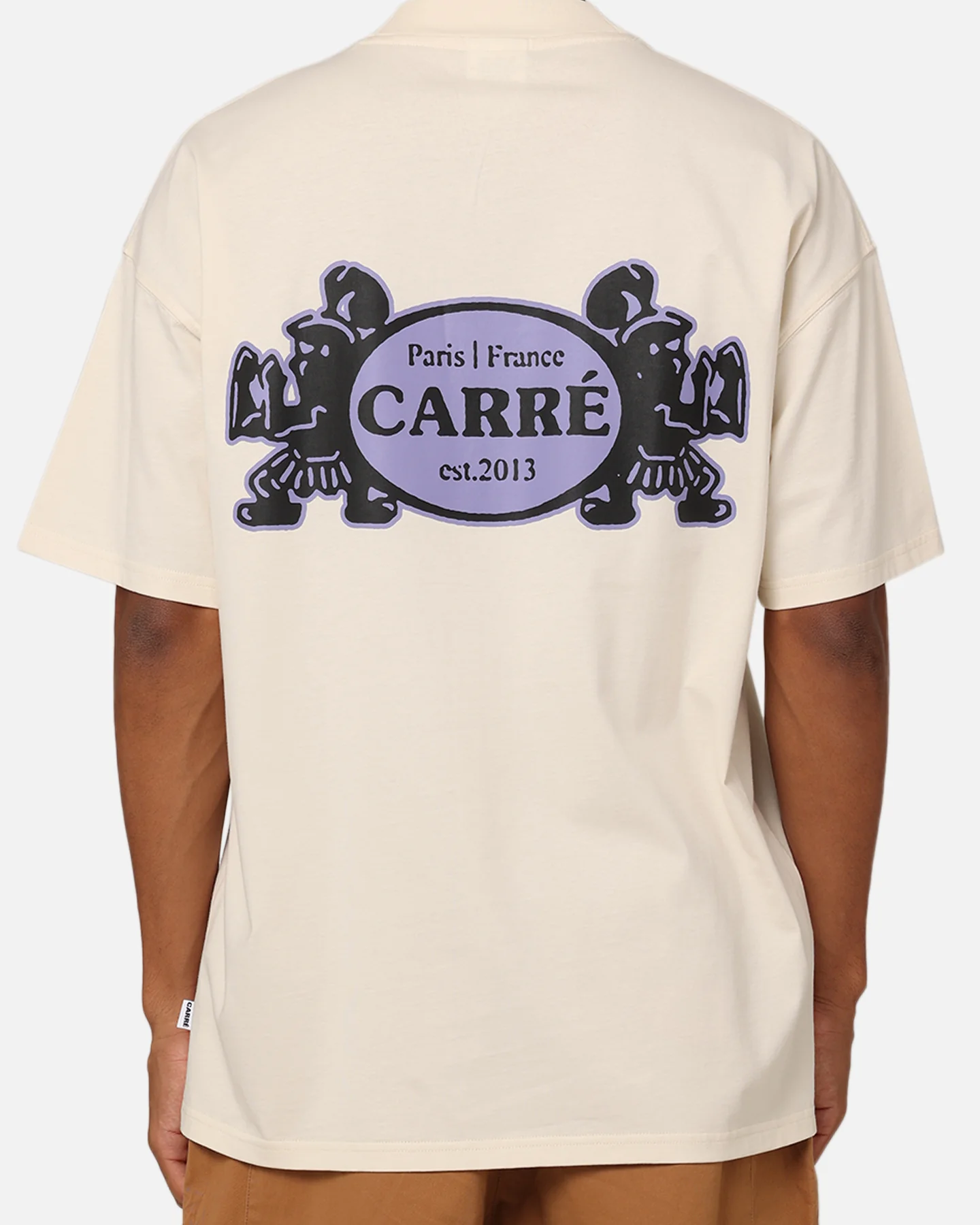 Carre Warrior Oversized T-Shirt Off White - Image 5
