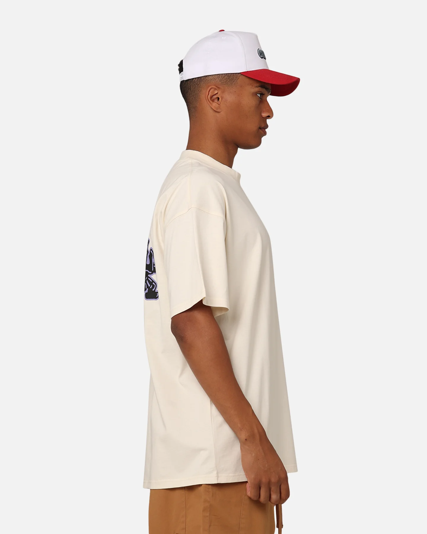 Carre Warrior Oversized T-Shirt Off White - Image 6