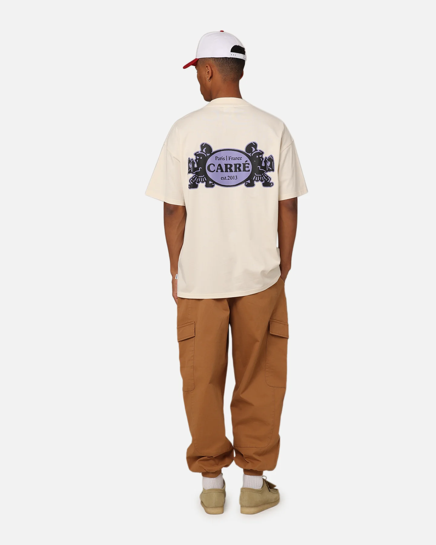 Carre Warrior Oversized T-Shirt Off White - Image 8