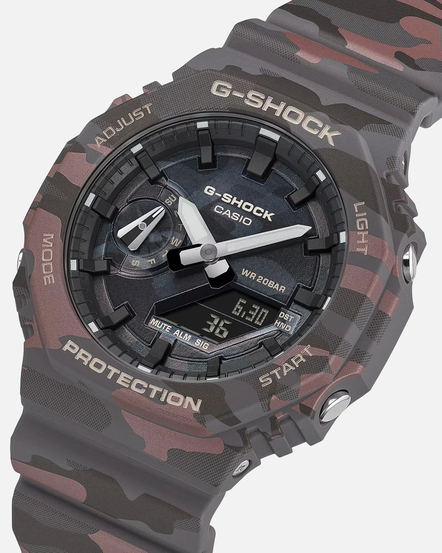 Casio GA2100CMD-8A Watch Black/Black - Image 3