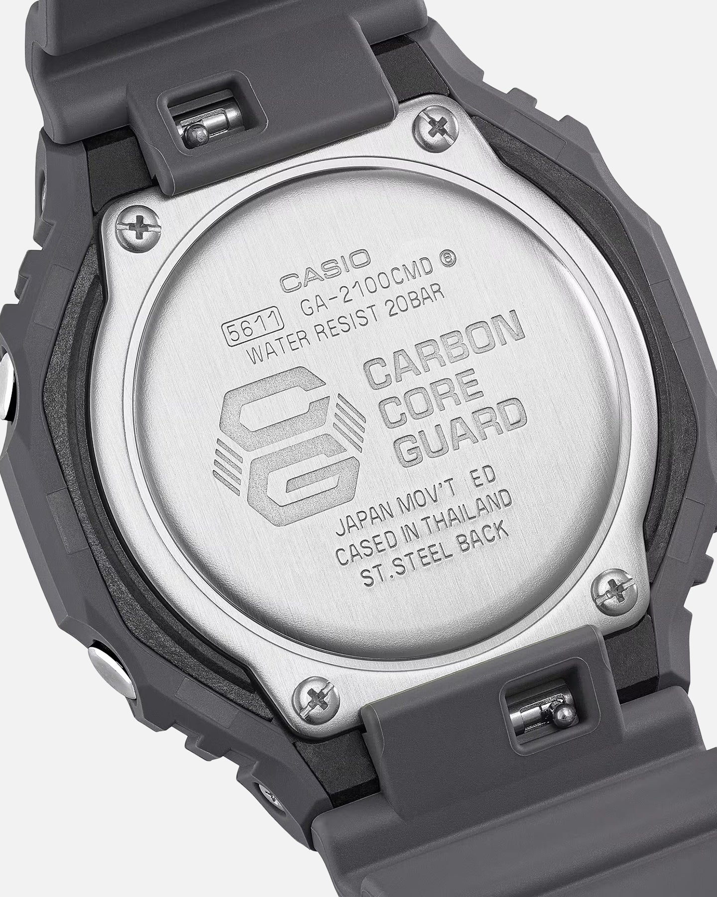 Casio GA2100CMD-8A Watch Black/Black - Image 5
