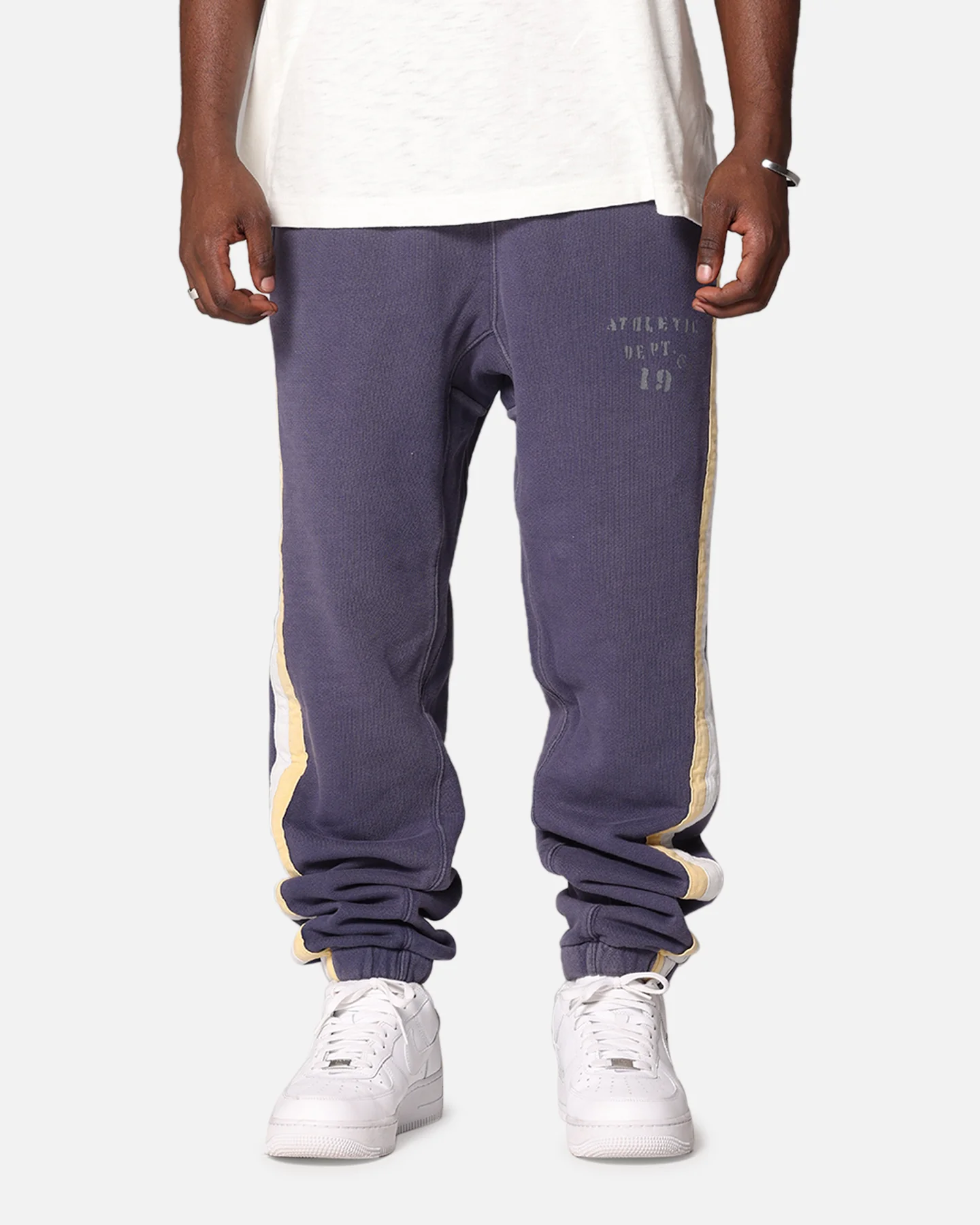Champion 50's P.E Warm Up Sweatpants Athletic Navy - Image 5