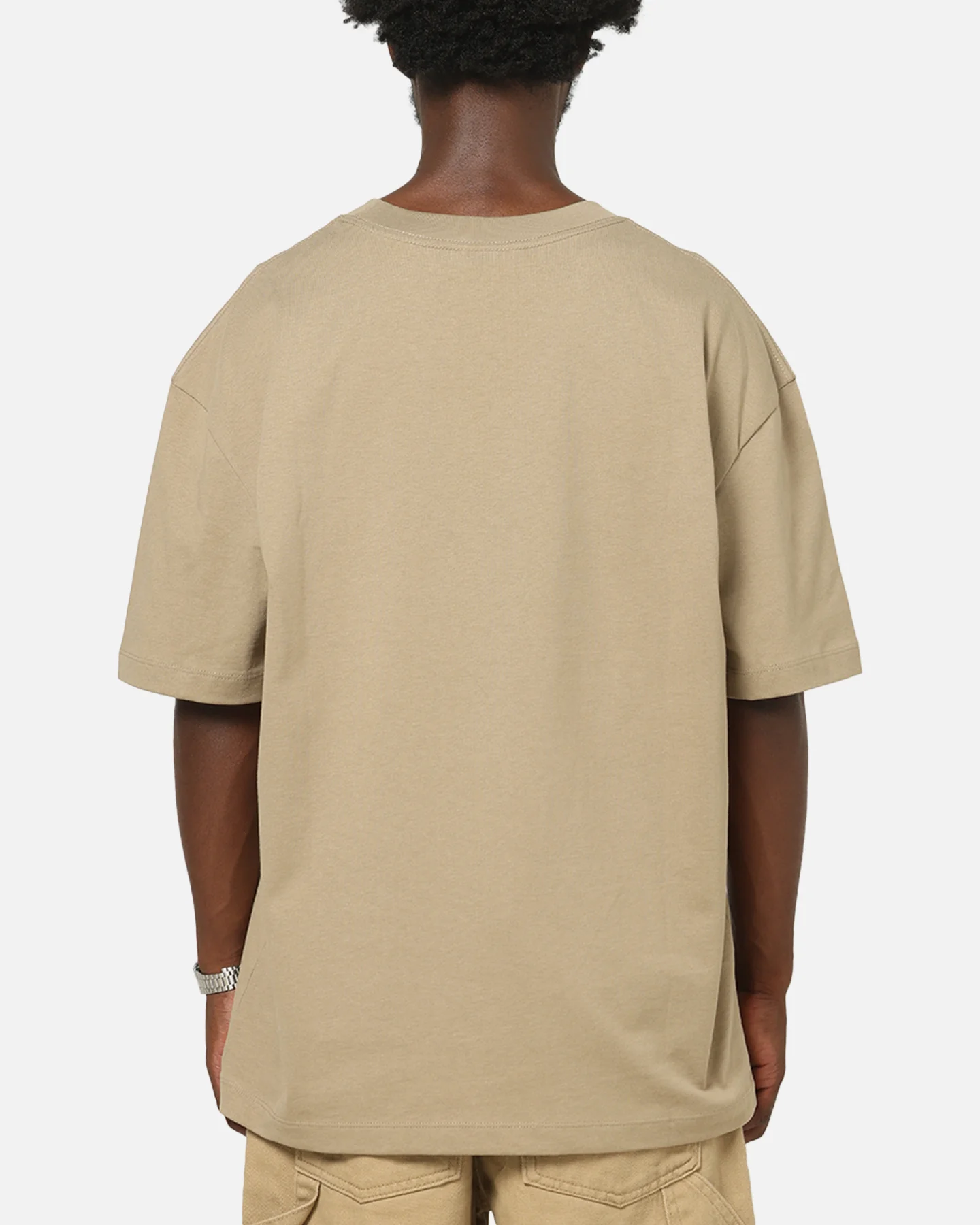 Champion CH Crew Athletic T-Shirt Khaki - Image 3