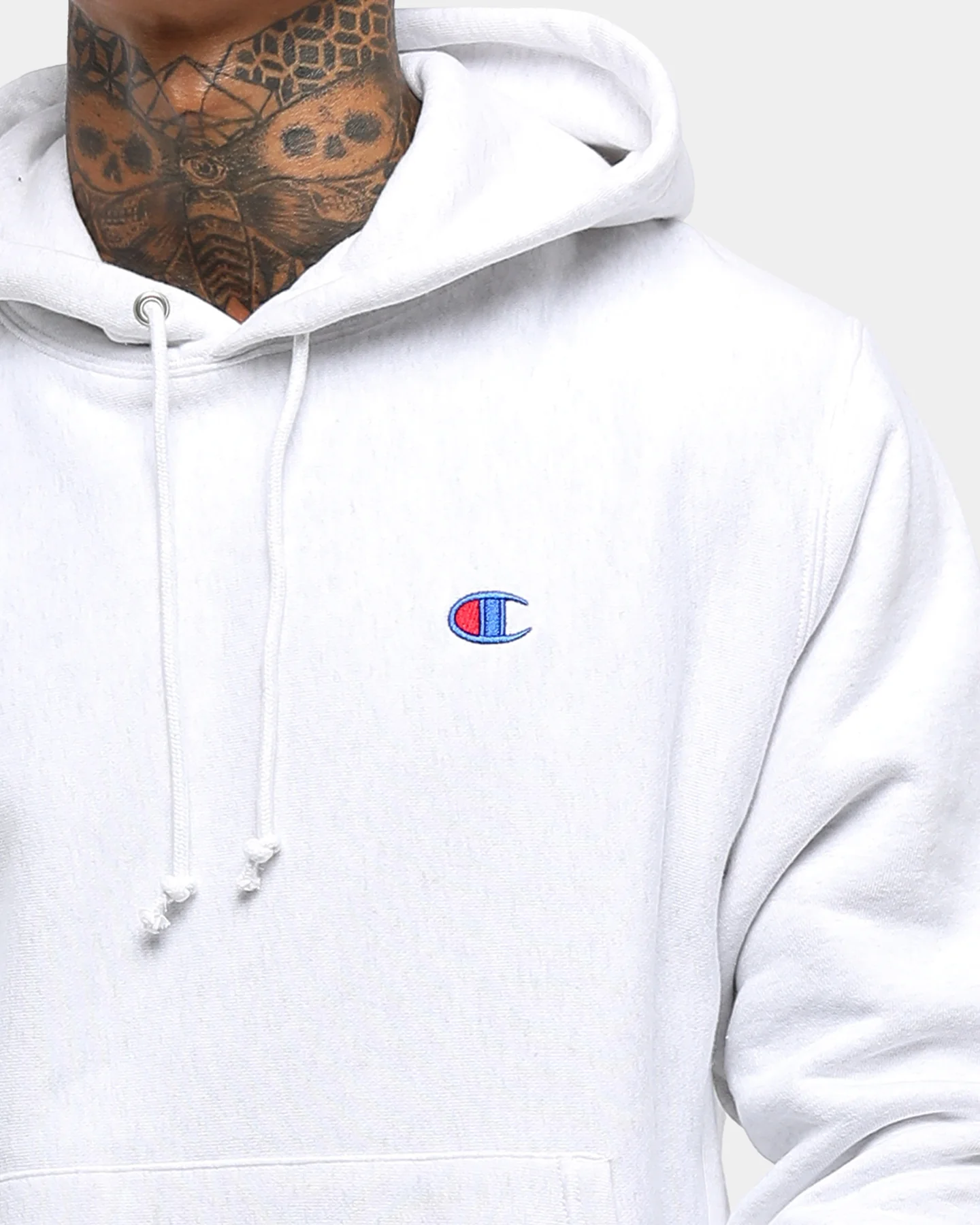 Champion Rev Weave Hoodie Silver - Image 6