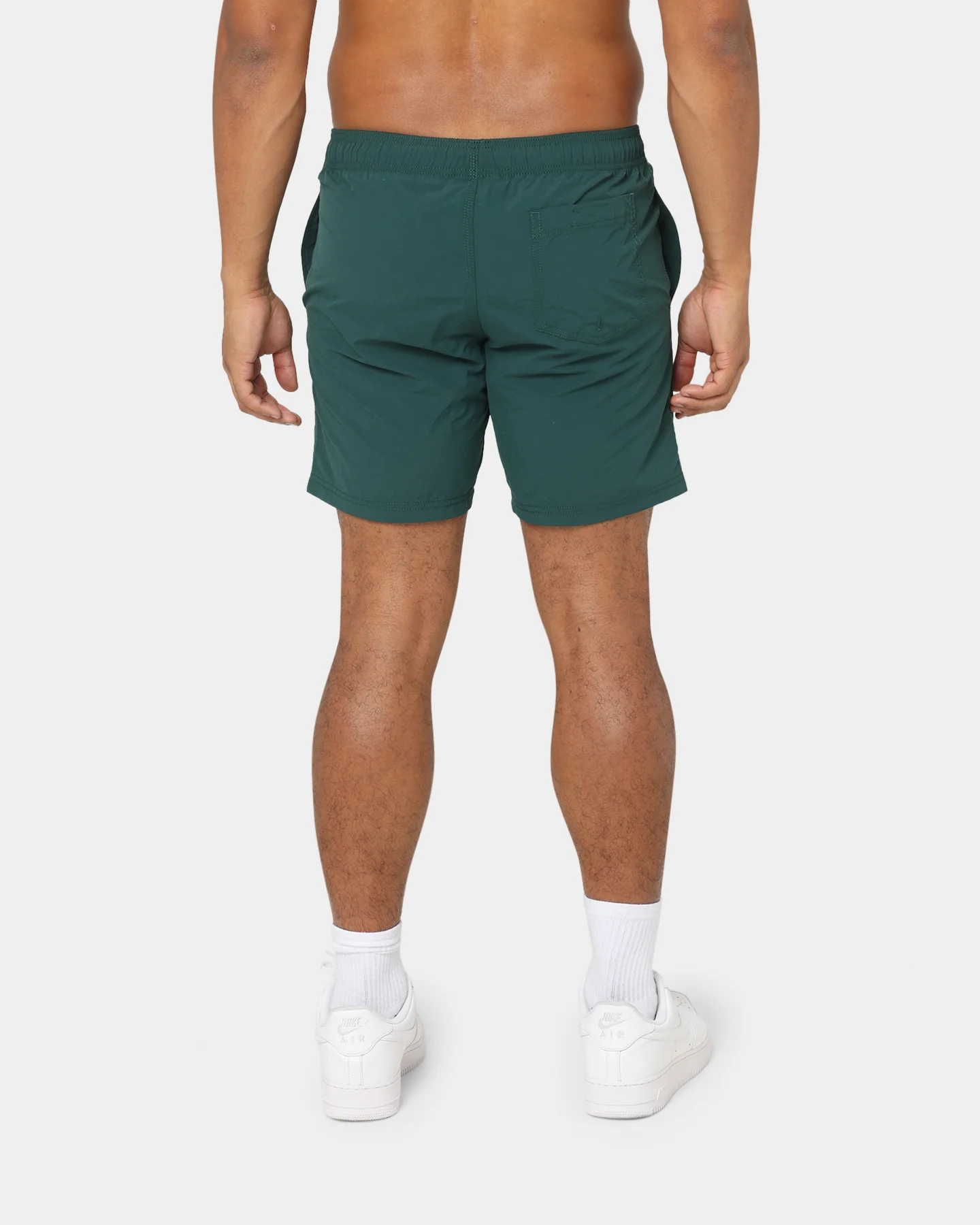 Champion LFS Nylon Shorts Midfield Green/Gold - Image 12