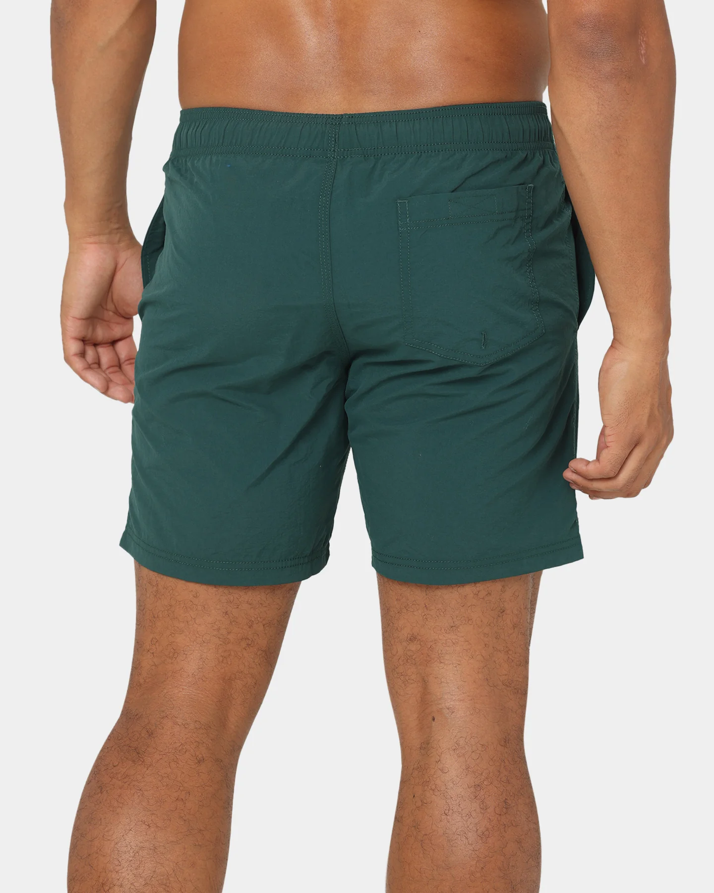 Champion LFS Nylon Shorts Midfield Green/Gold - Image 16