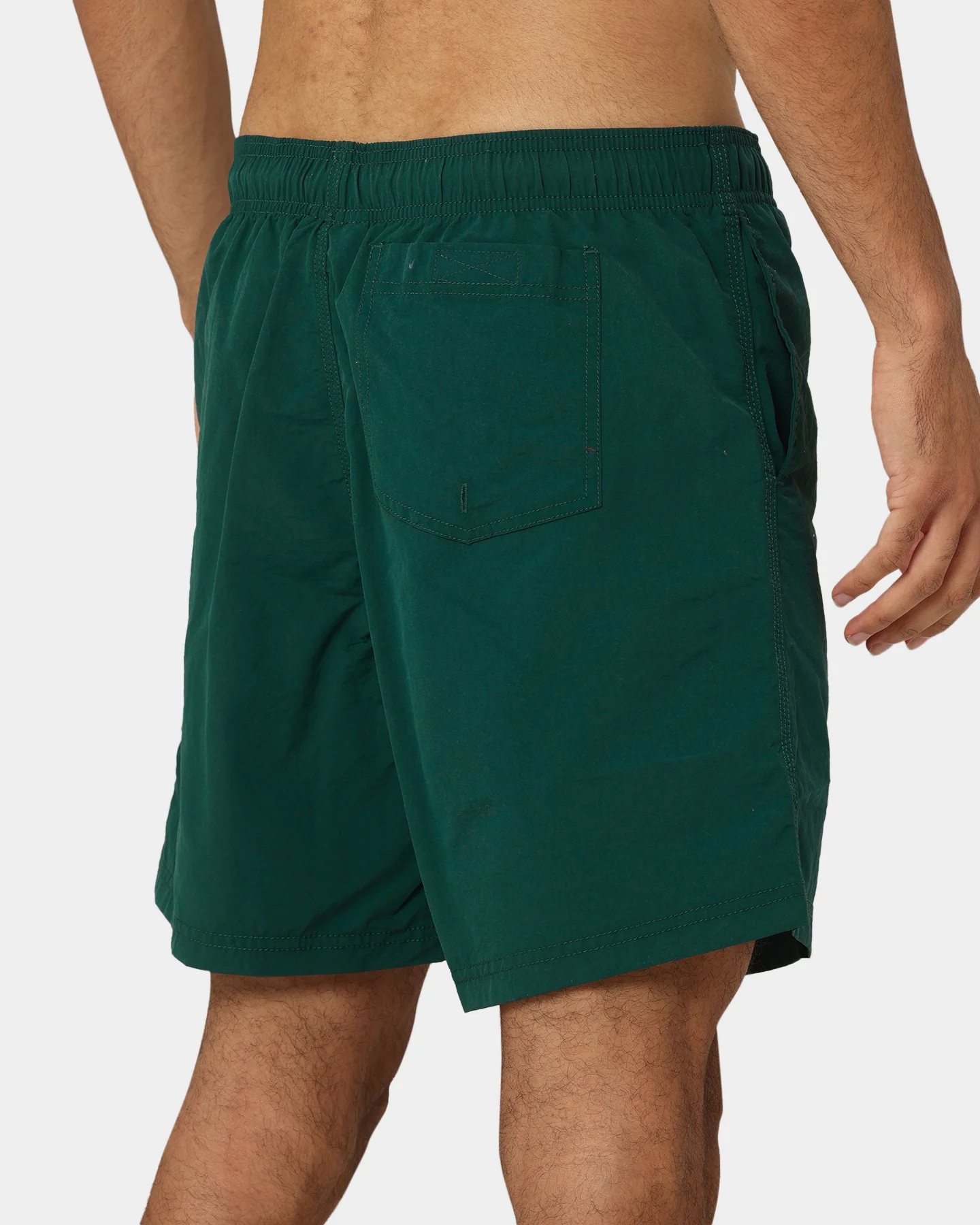 Champion LFS Nylon Shorts Midfield Green/Gold - Image 8