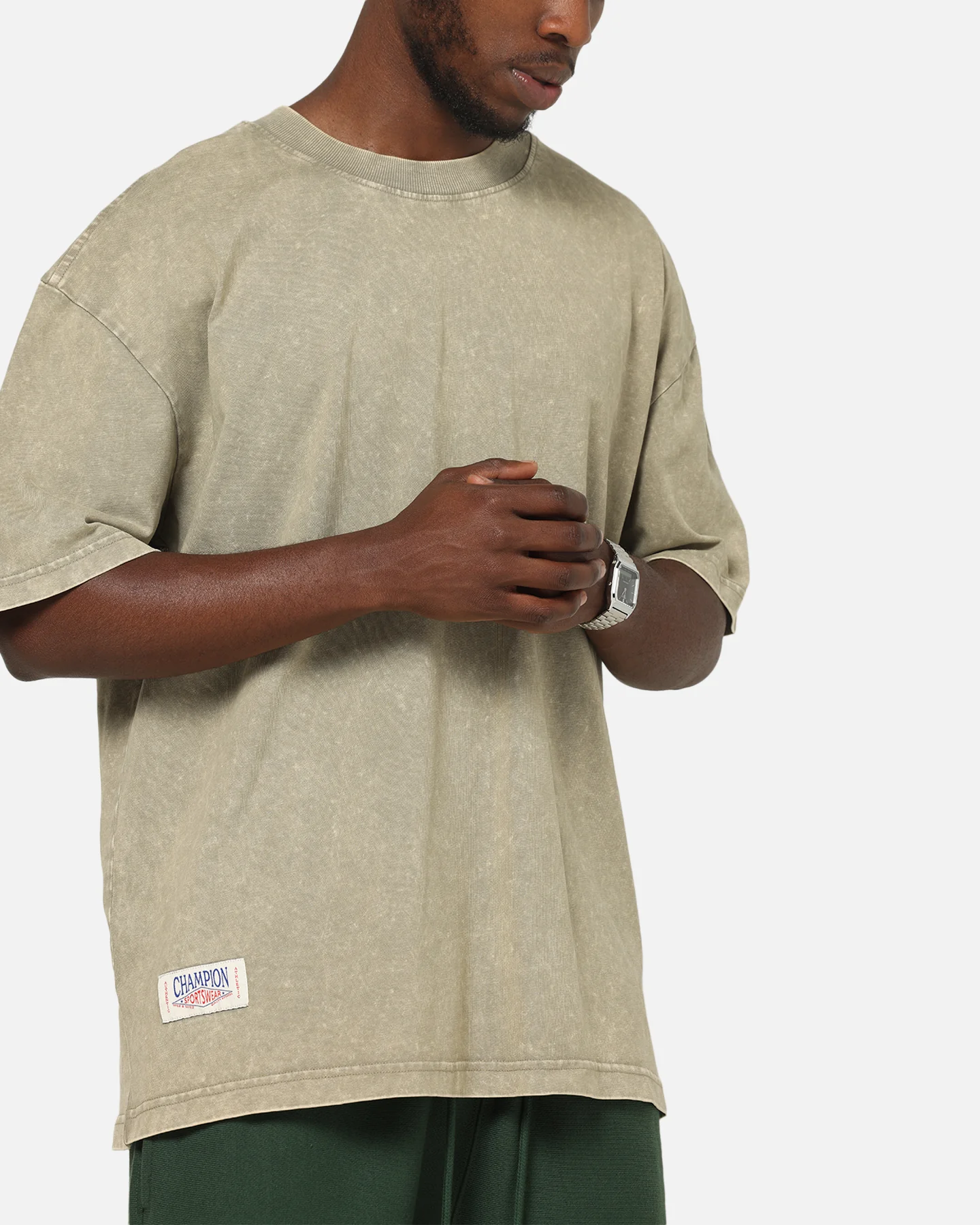 Champion Mineral Wash T-Shirt Stone - Image 6