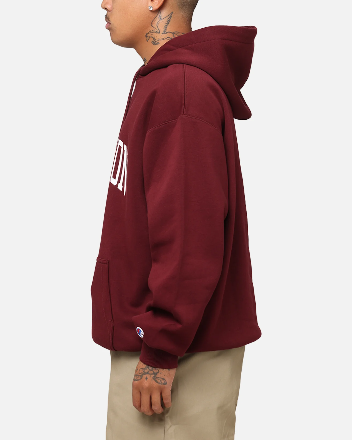 Champion Rochester Graphic Hoodie Red - Image 5